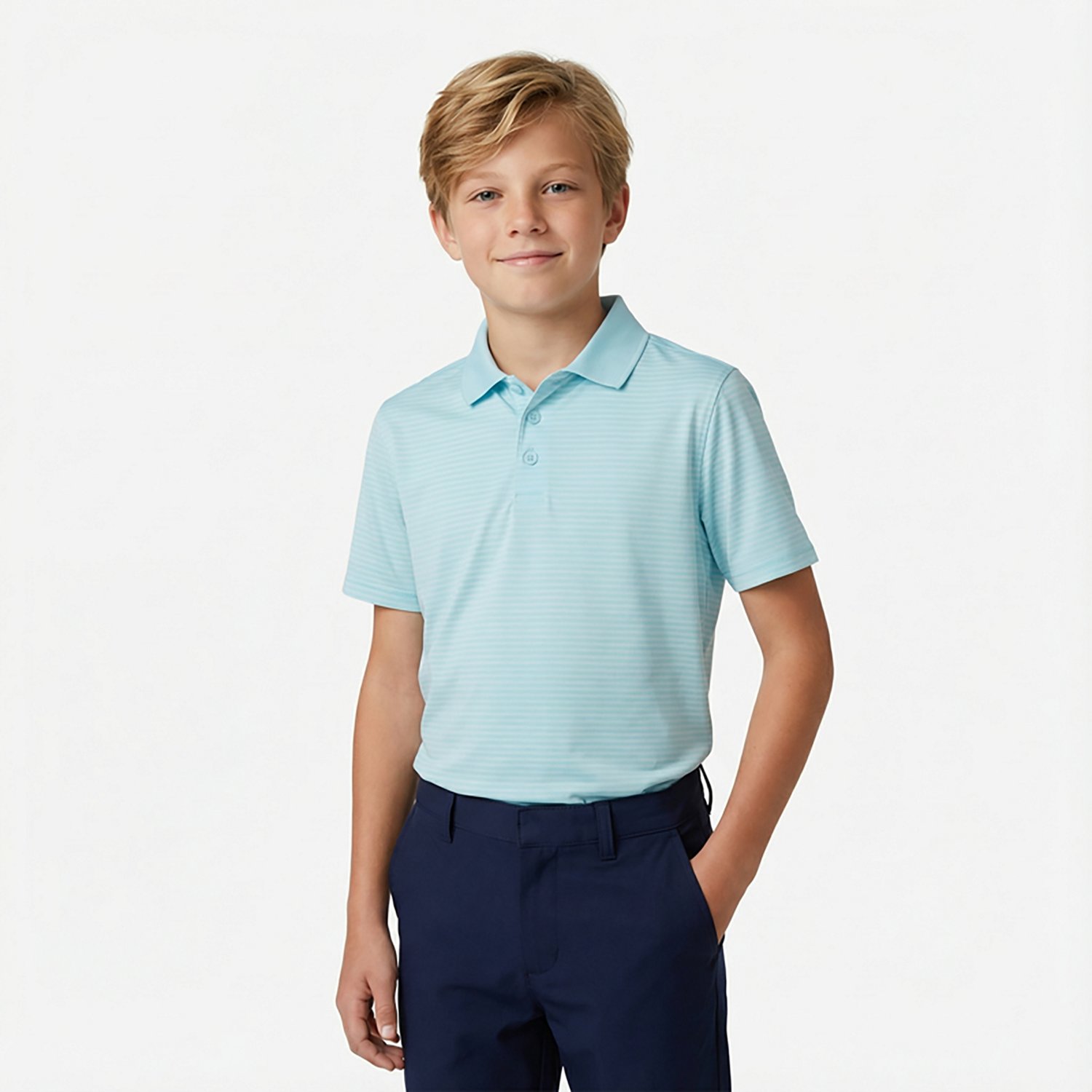 BCG Boys' Golf Stripe Polo Shirt - view number 2