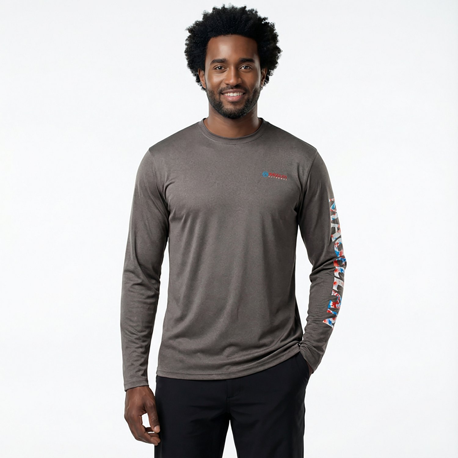Magellan Outdoors Men's Casting Crew Long Sleeve T-shirt                                                                         - view number 2