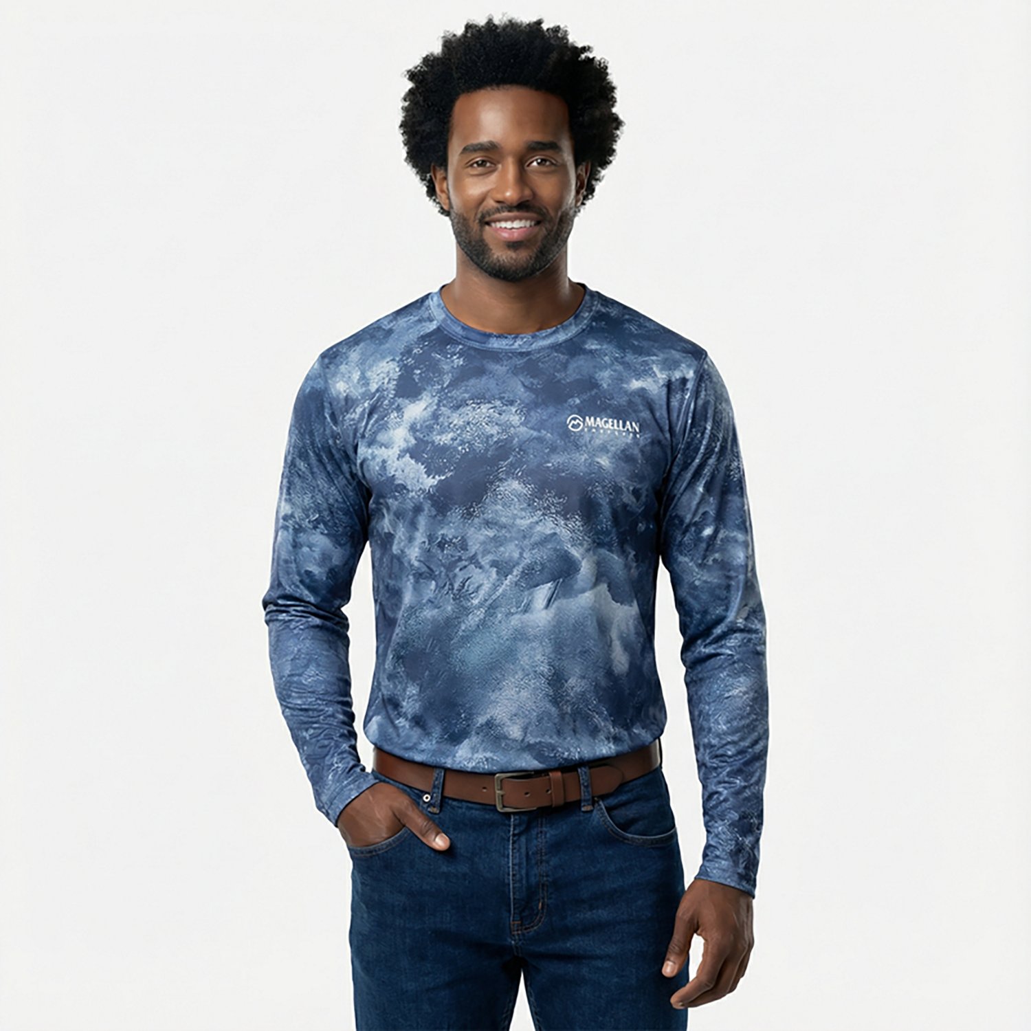 Magellan Outdoors Men's Realtree Xtreme Reversible Crew Long-Sleeve T-shirt                                                      - view number 3