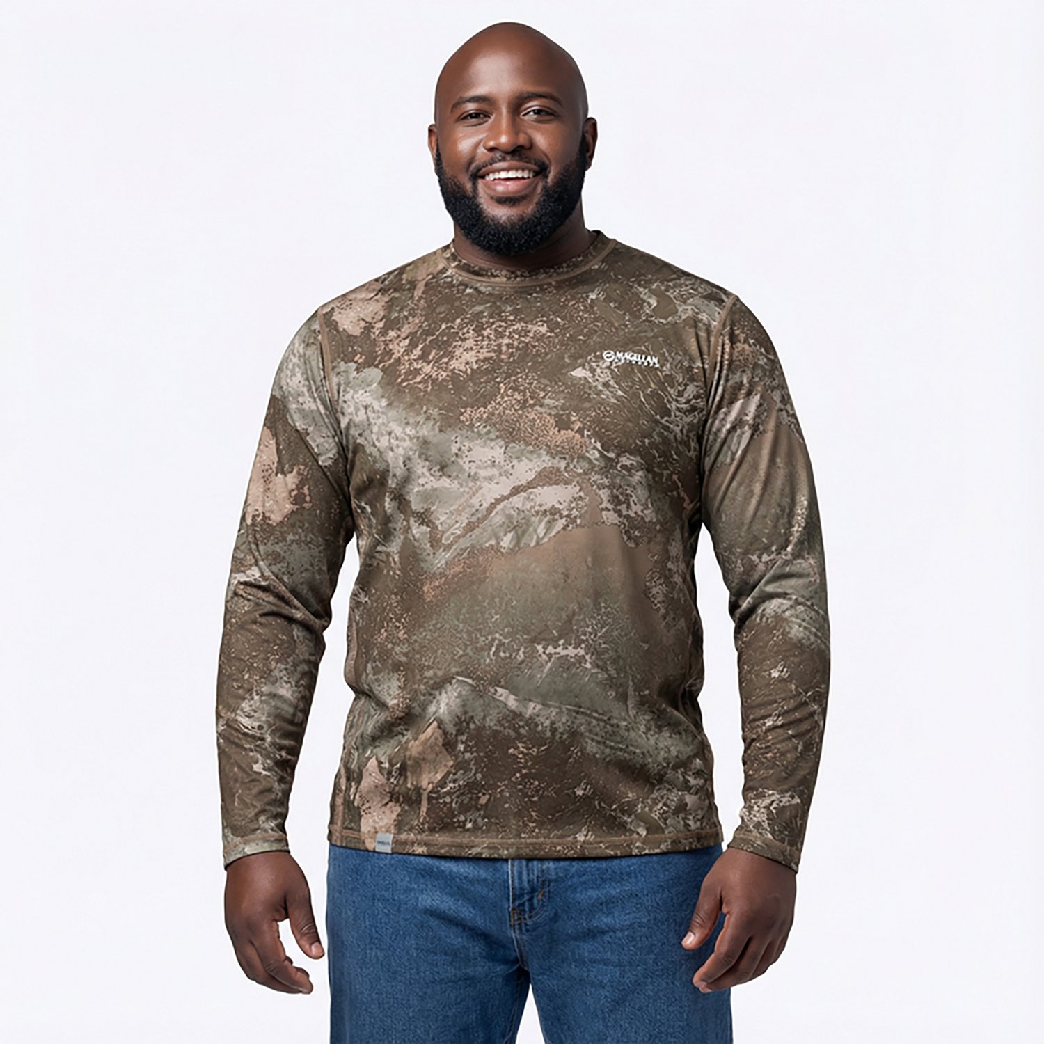Magellan Outdoors Men's Realtree Xtreme Reversible Crew Long-Sleeve T-shirt                                                      - view number 2
