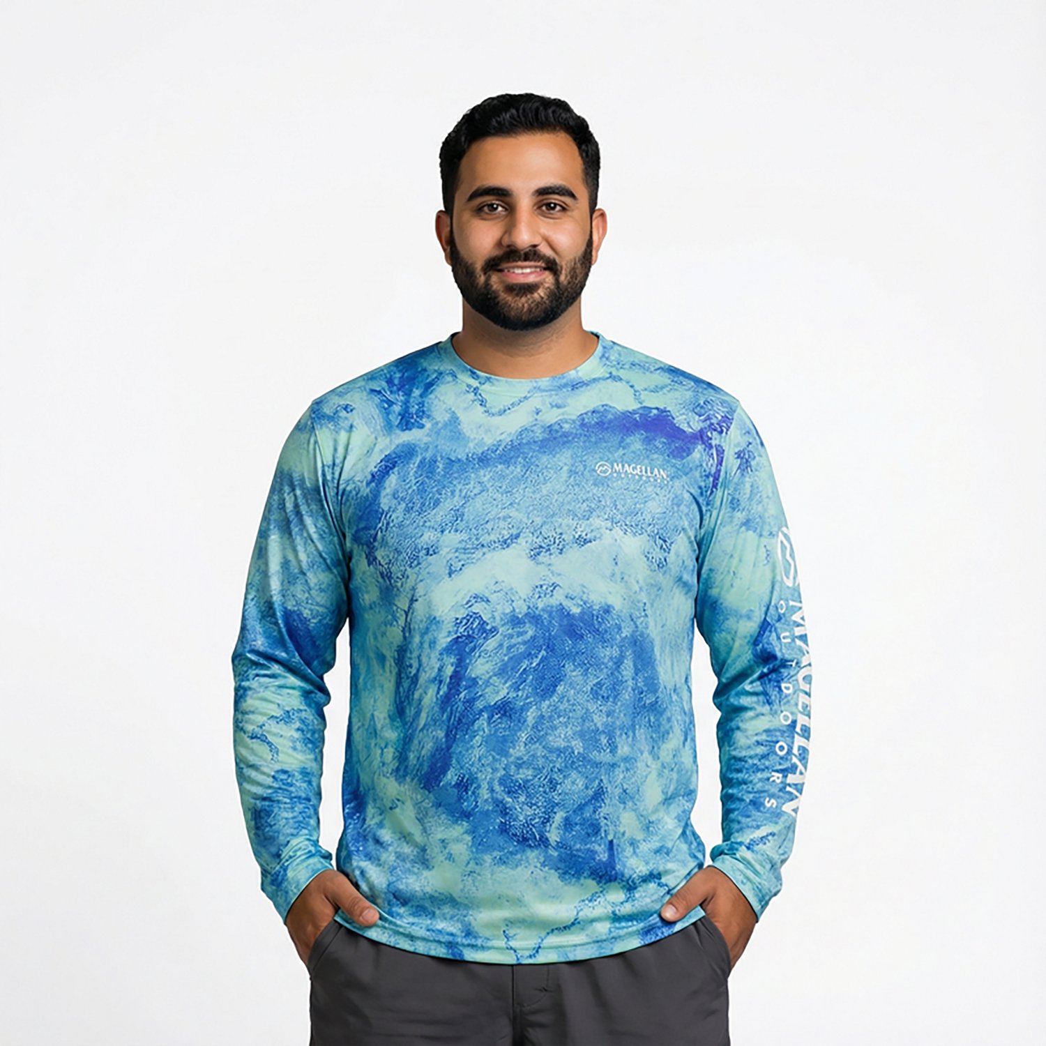 Magellan Outdoors Men's Realtree Xtreme Reversible Crew Long-Sleeve T-shirt                                                      - view number 5