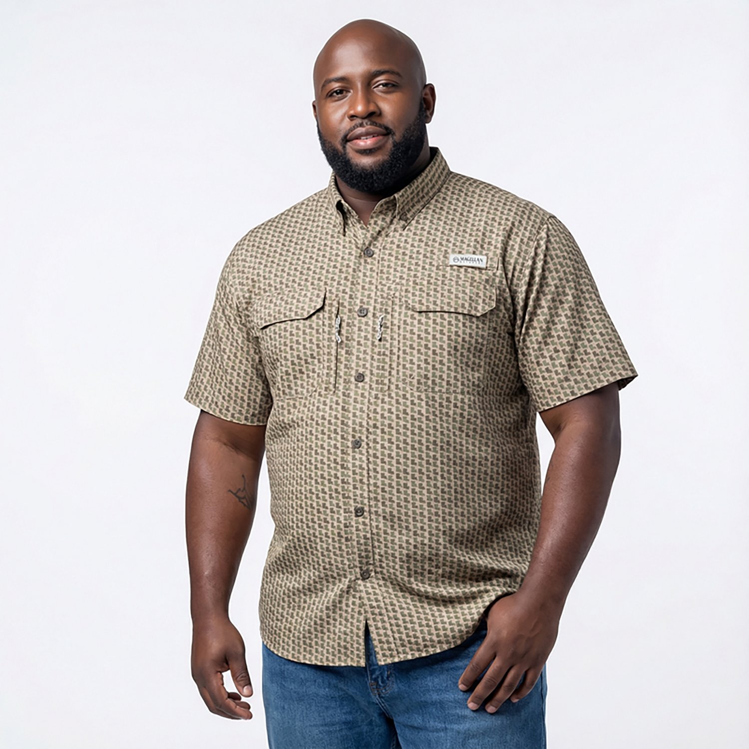 Magellan Outdoors Men's LA Local State Print Shirt - view number 2