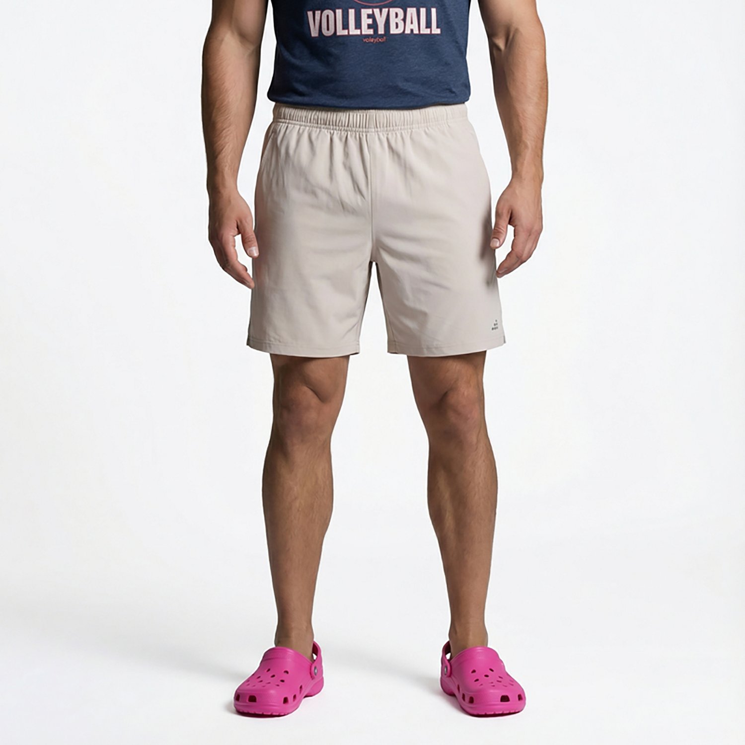 BCG Men's Woven Racquet Shorts 7 in - view number 2