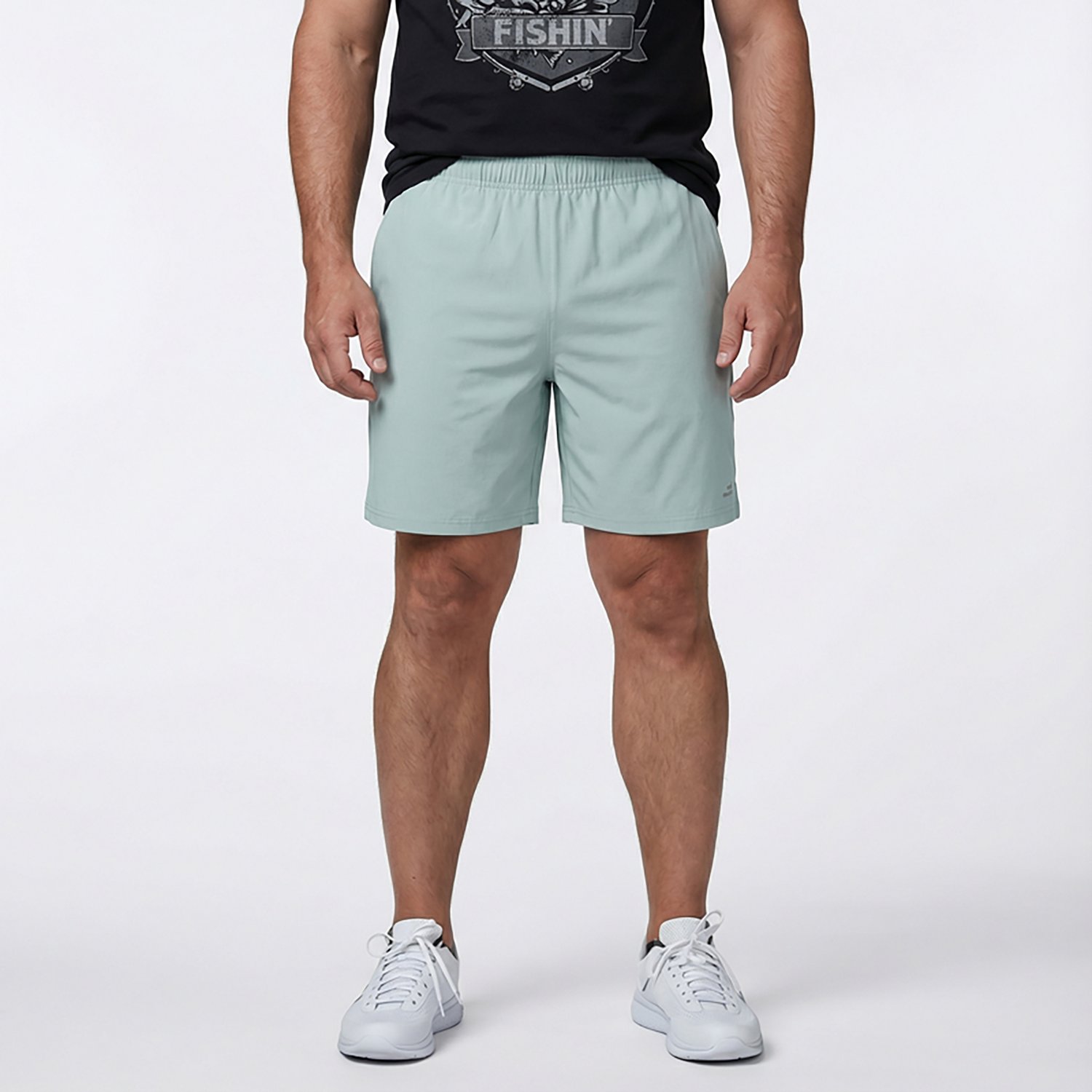 BCG Men's Woven Racquet Shorts 7 in - view number 2