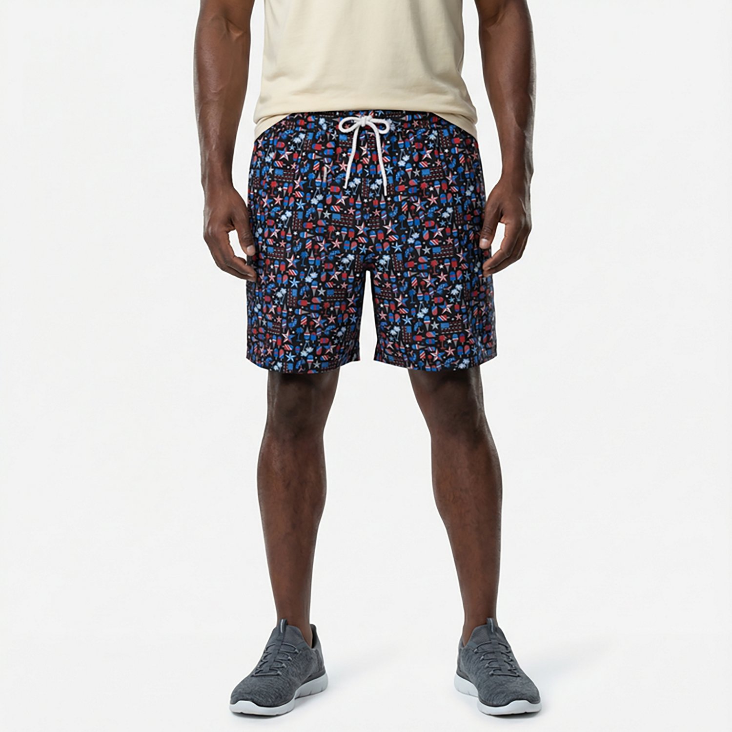 Magellan Outdoors Men's Caddo Lake Americana Printed Shorts 7 in - view number 2