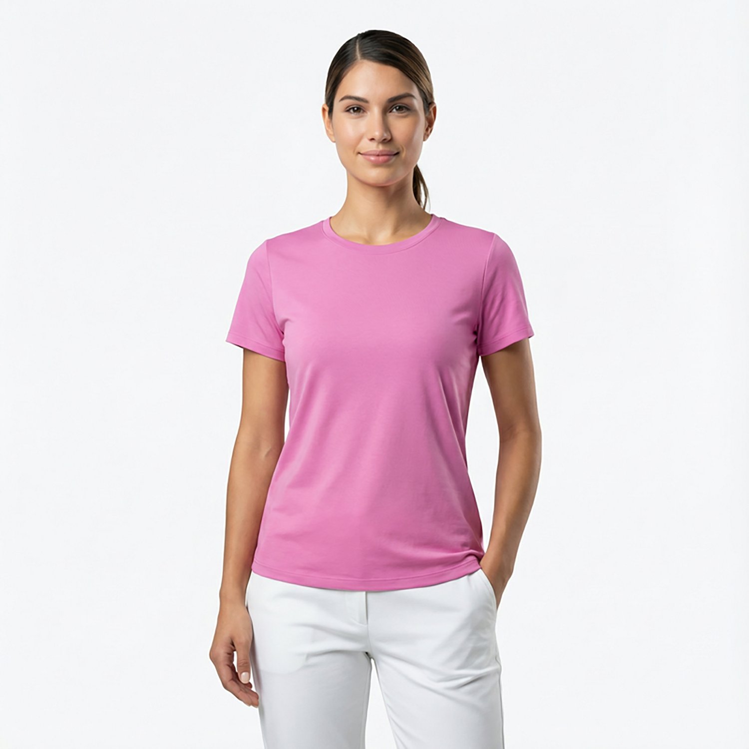 BCG Women's Sign Relaxed Crew Jersey T-shirt - view number 2