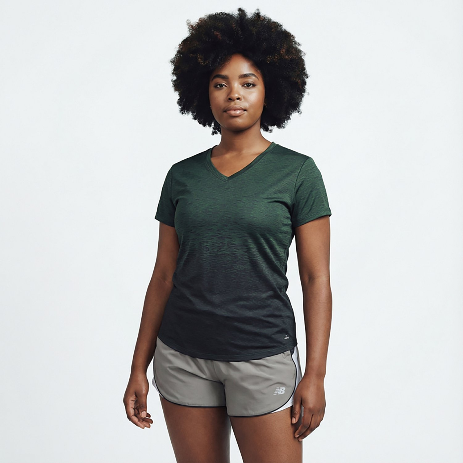 BCG Women's Ombre V-neck Training T-shirt                                                                                        - view number 2