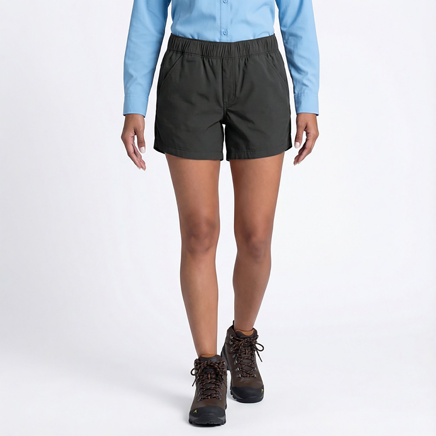 Carhartt Women's Force Relaxed Fit Ripstop Work Shorts                                                                           - view number 2