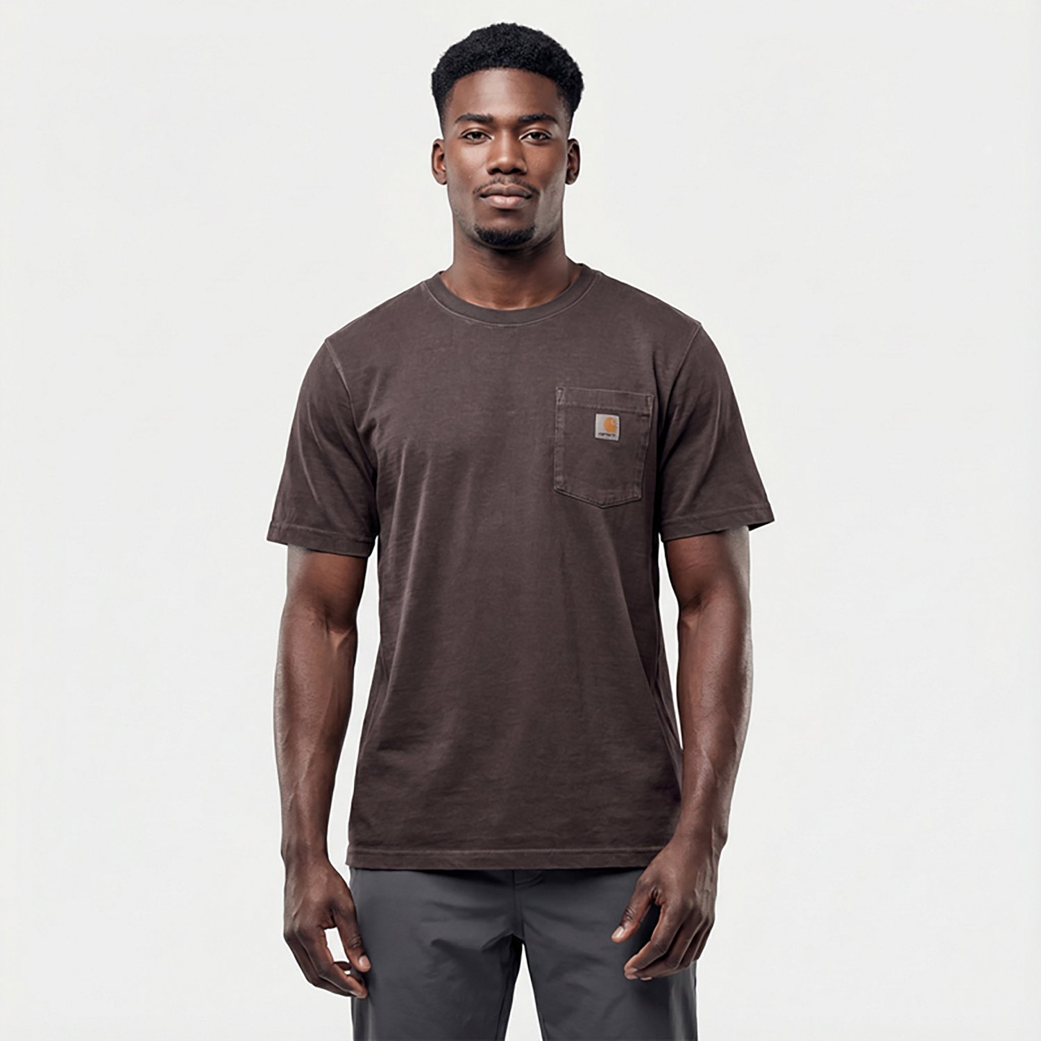 Carhartt Men's Relaxed Fit Short Sleeve Garment Dyed Pocket T-shirt - view number 2