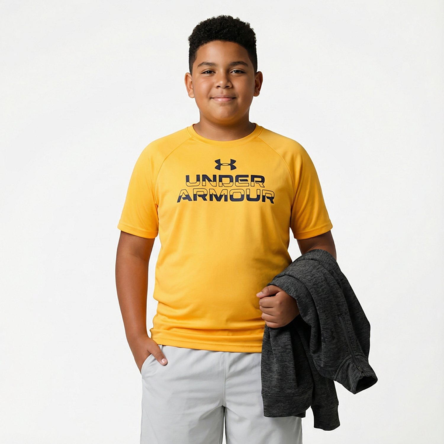 Under Armour Boys' Tech Split Wordmark T-shirt