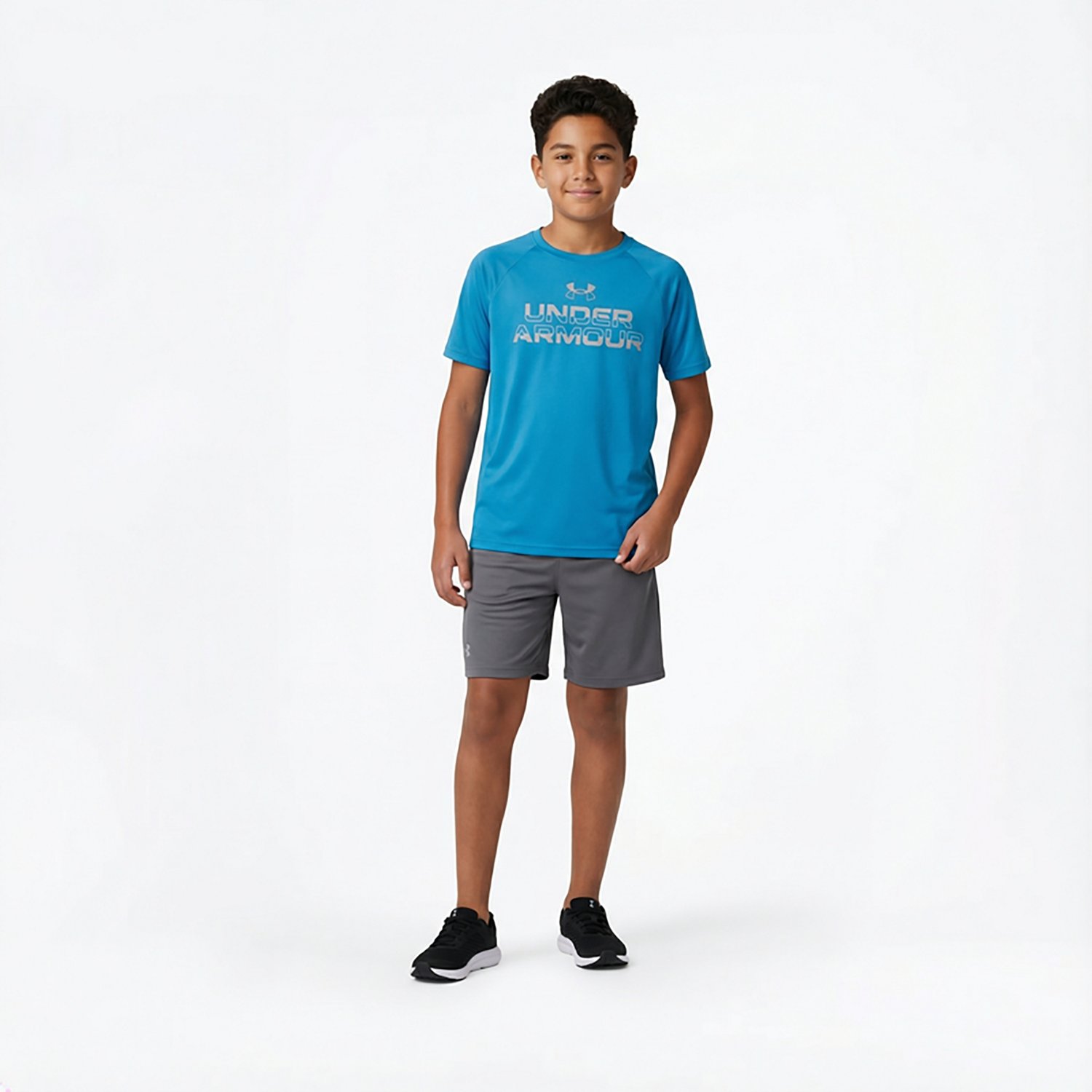 Under Armour Boys' Tech Split Wordmark T-shirt