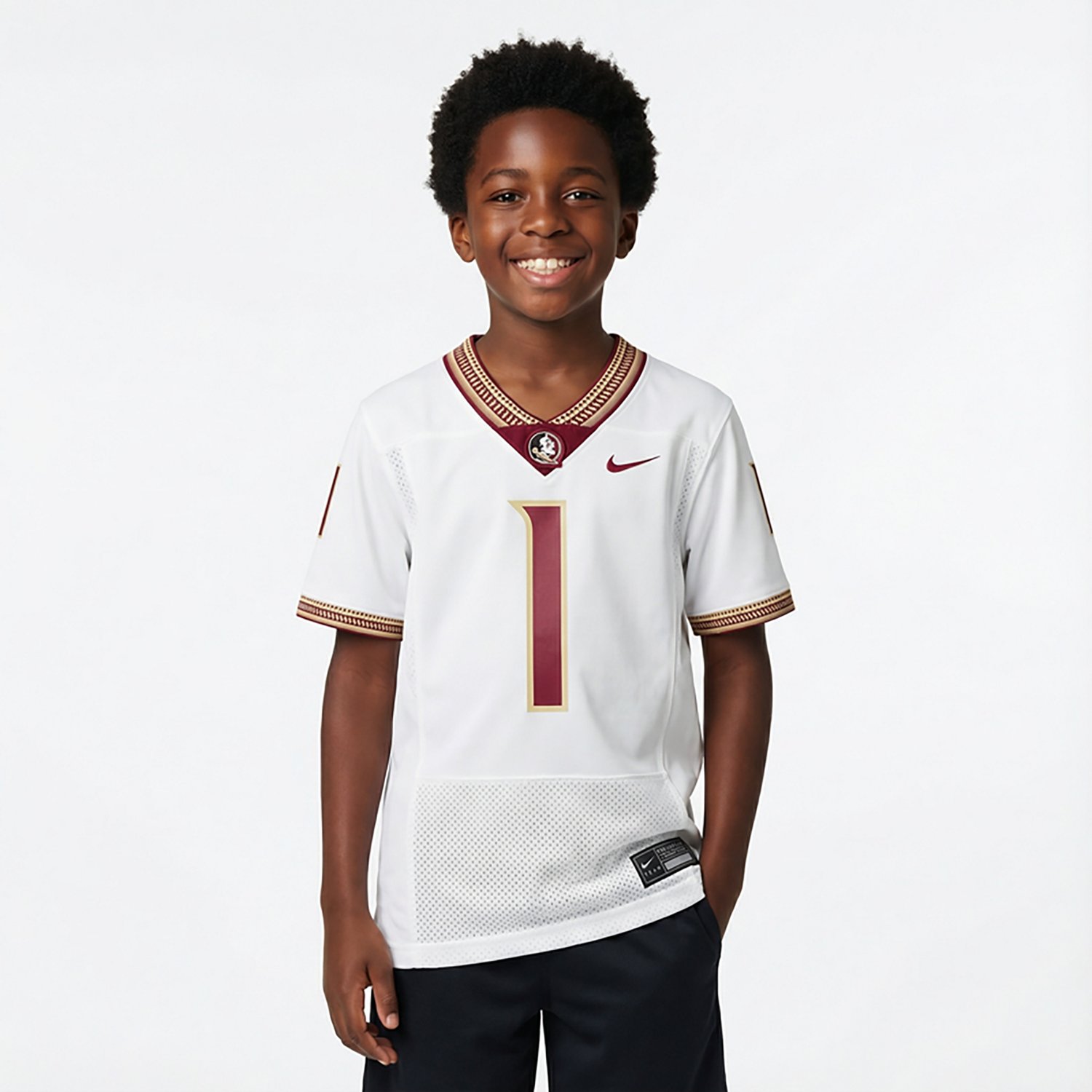 Nike Boys' Florida State University Untouchable Football Jersey - view number 2
