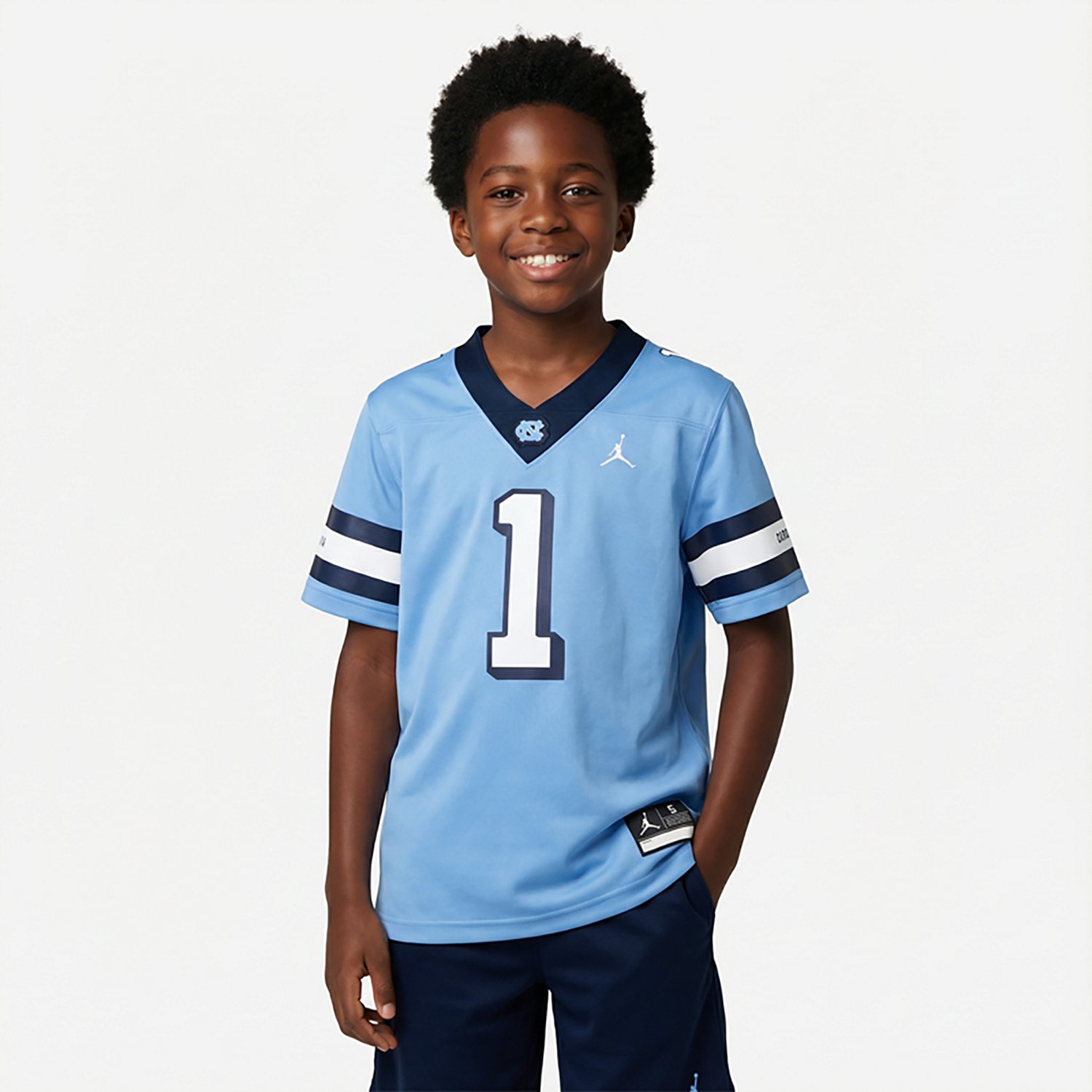 Nike Boys' UNC Alt UnTouchable Football Jersey - view number 2