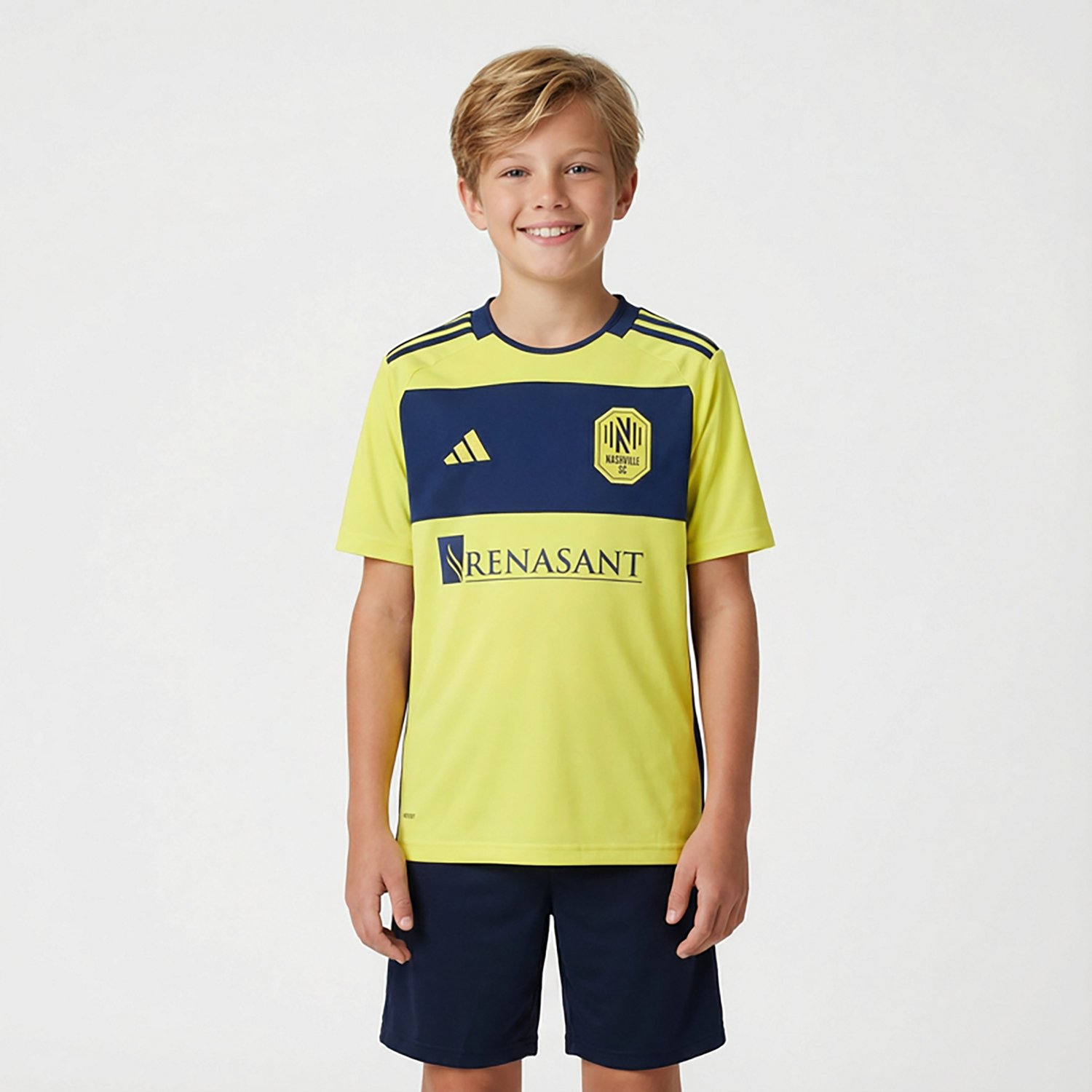 adidas Youth Nashville SC Home Replica '23/'24 Jersey