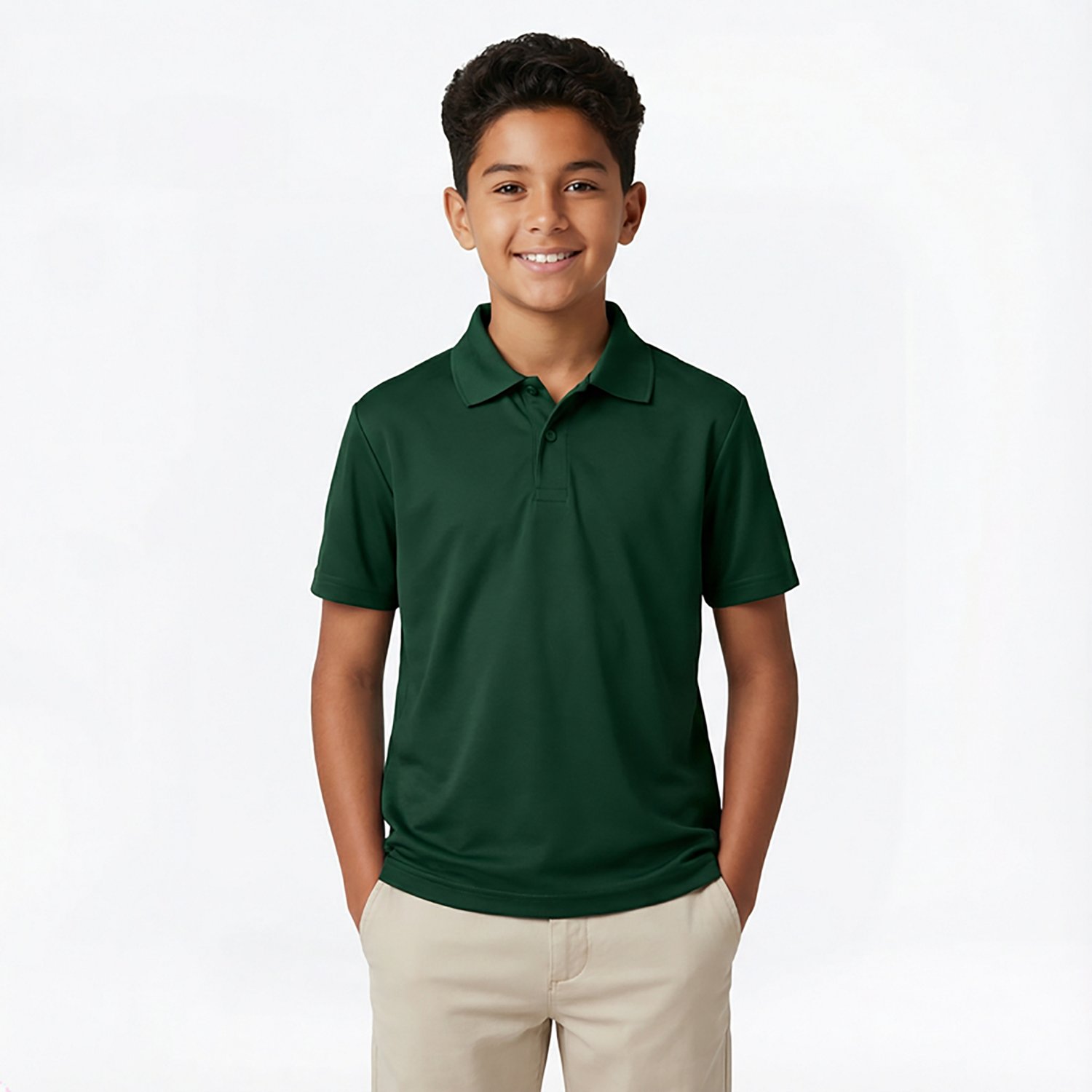 Nautica Boys' 4-7 Performance Short Sleeve Polo Shirt - view number 2