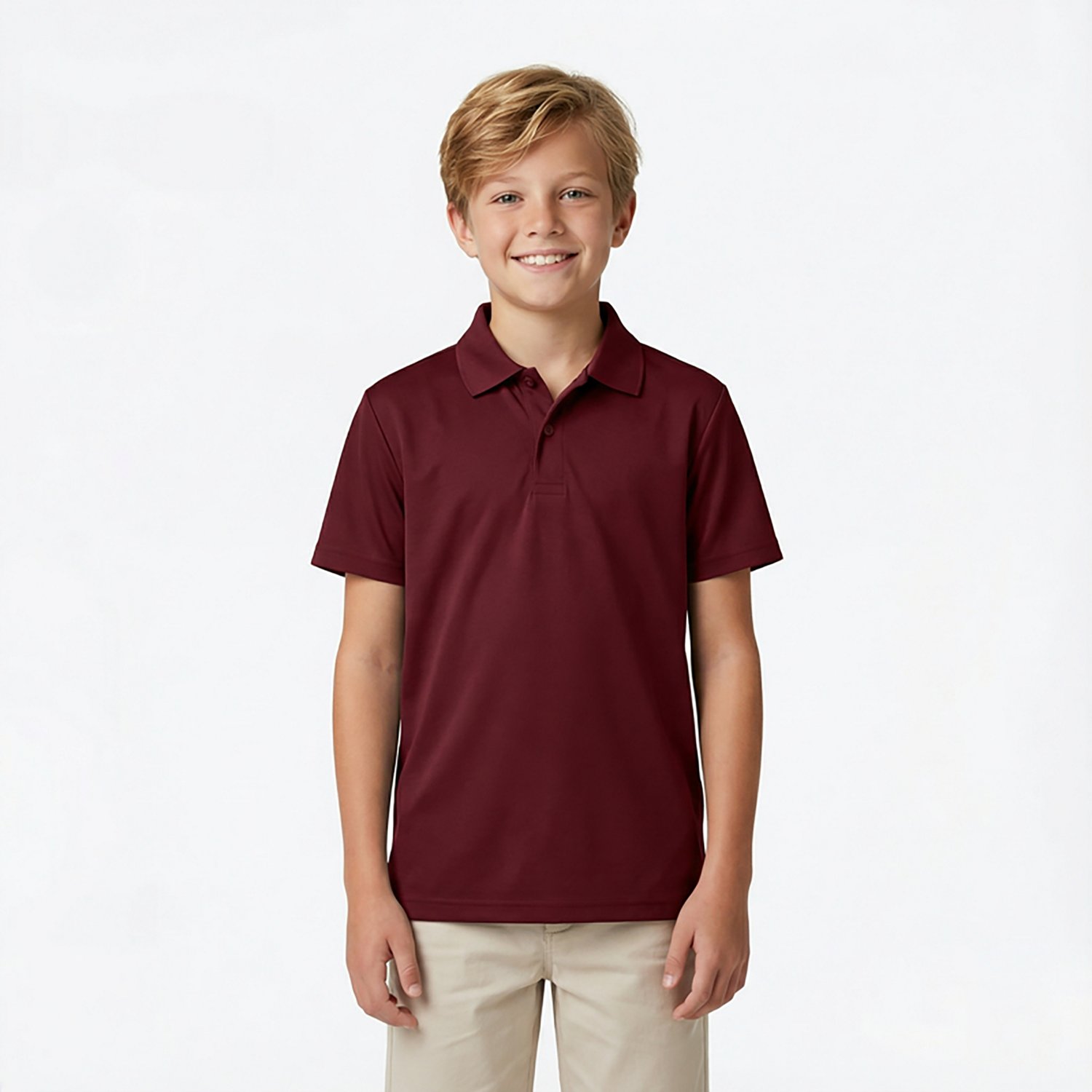Nautica Boys' 4-7 Performance Short Sleeve Polo Shirt - view number 2