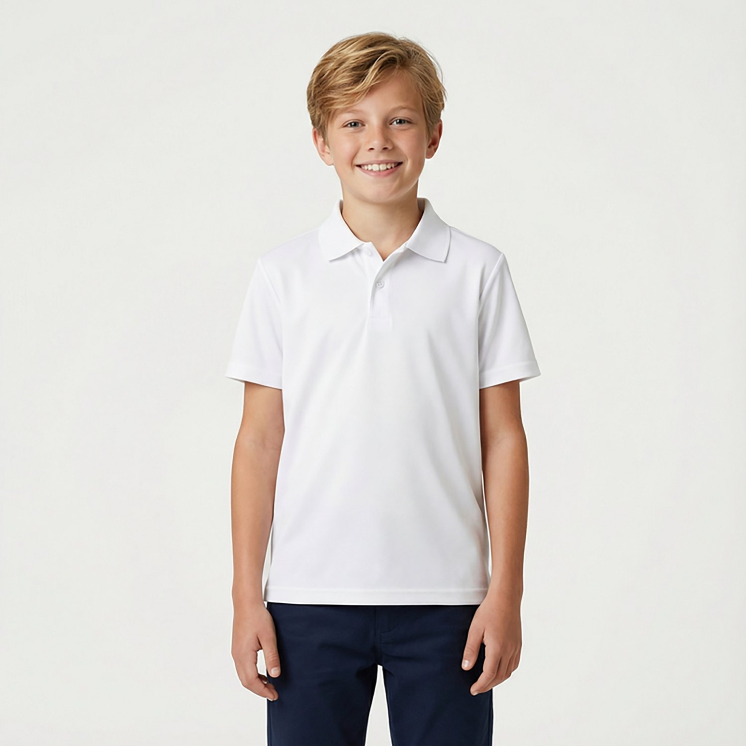 Nautica Boys' 4-7 Performance Short Sleeve Polo Shirt - view number 2