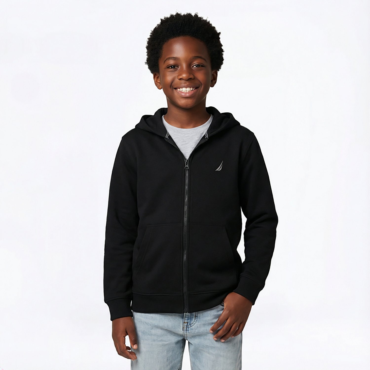 Nautica Boys' 8-20 Full Zip Fleece Hoodie - view number 2