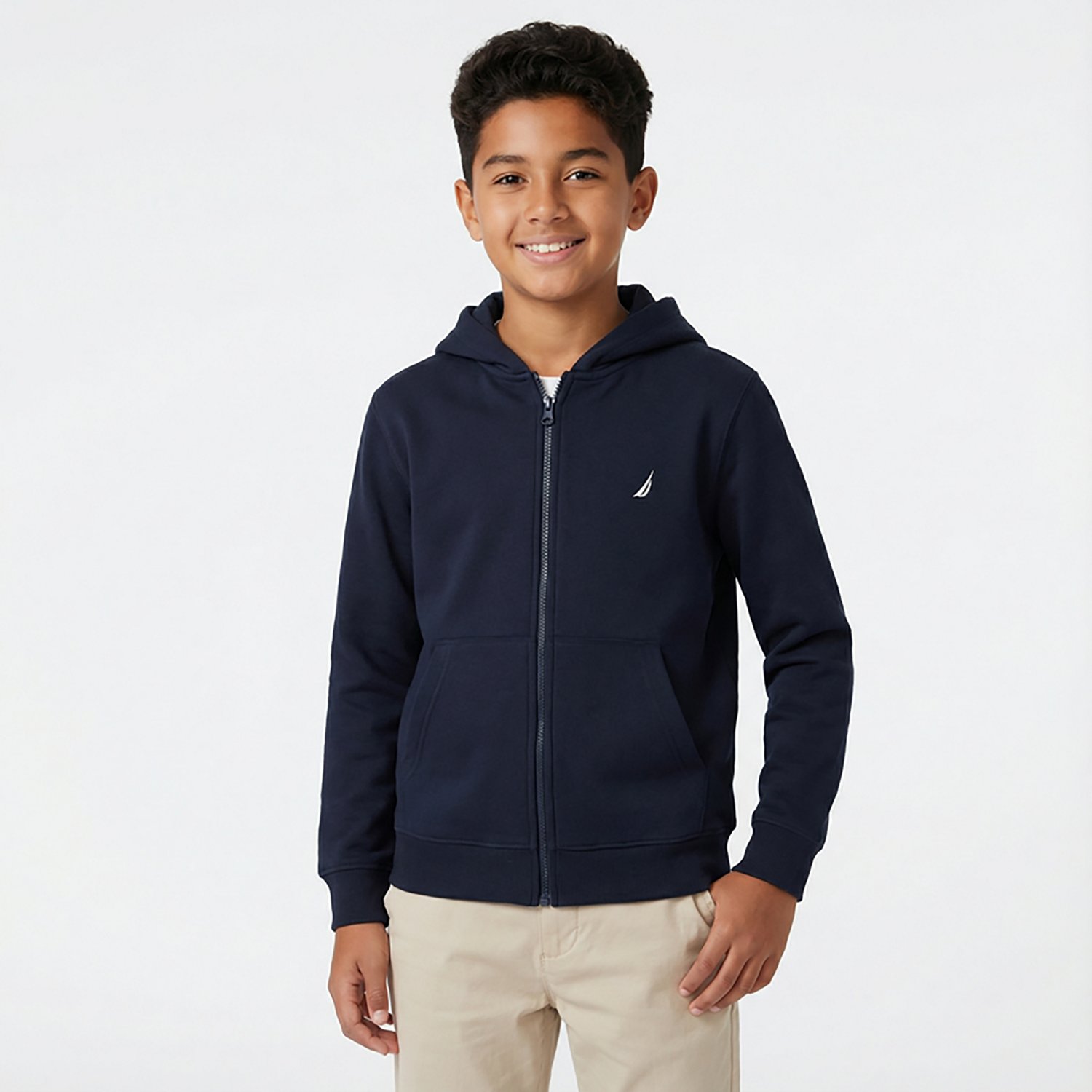 Nautica Boys' 8-20 Full Zip Fleece Hoodie - view number 2