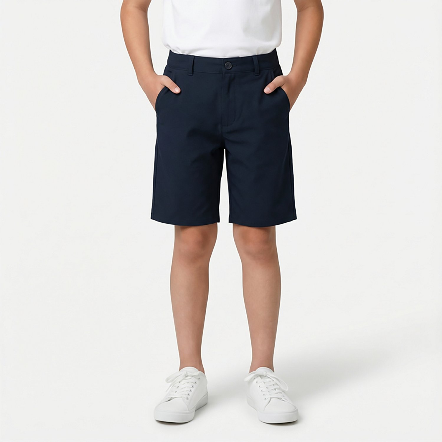 Nautica Boys' 8-20 Flat Front Performance Shorts                                                                                 - view number 2