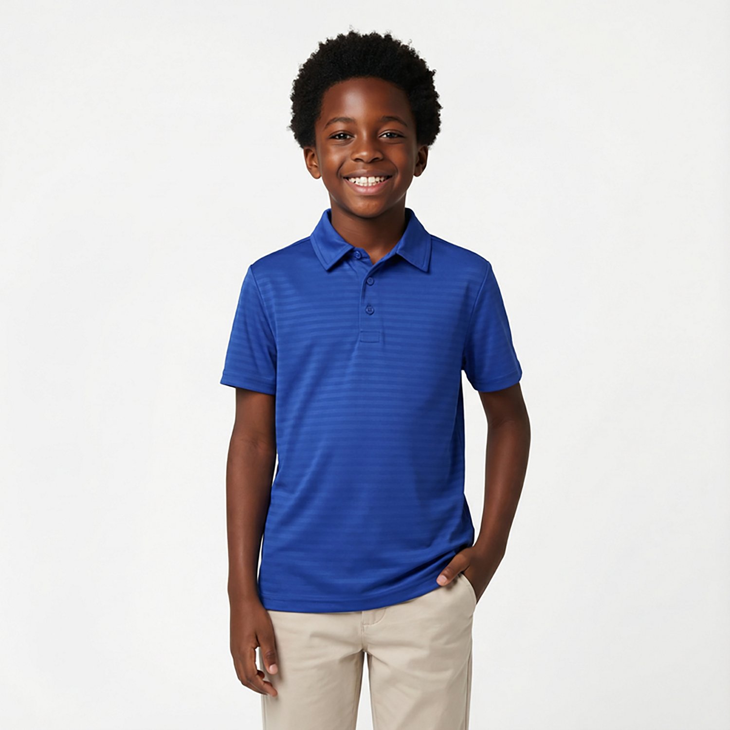 Nautica Boys' 8-20 Performance Stripe Short Sleeve Polo - view number 2