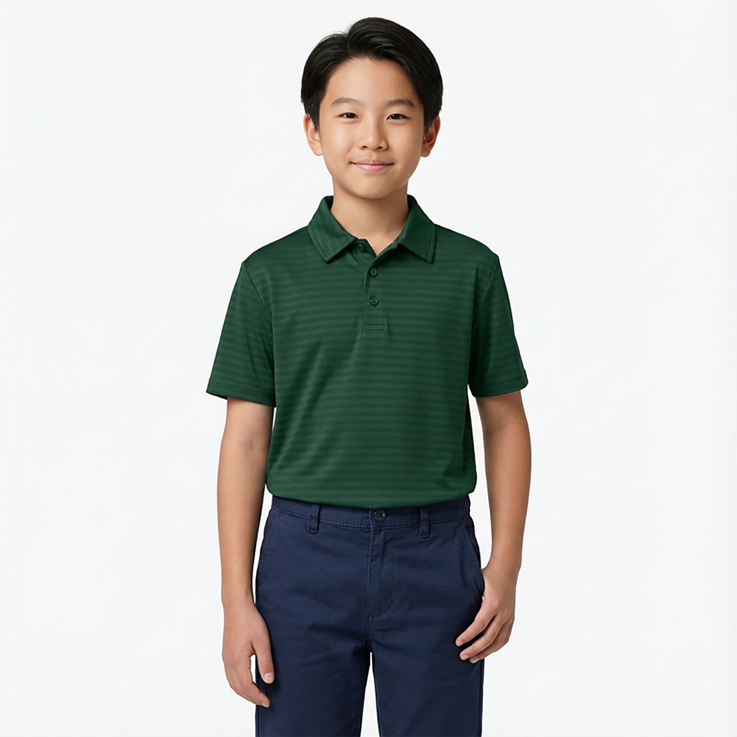 Nautica Boys' 8-20 Performance Stripe Short Sleeve Polo - view number 2