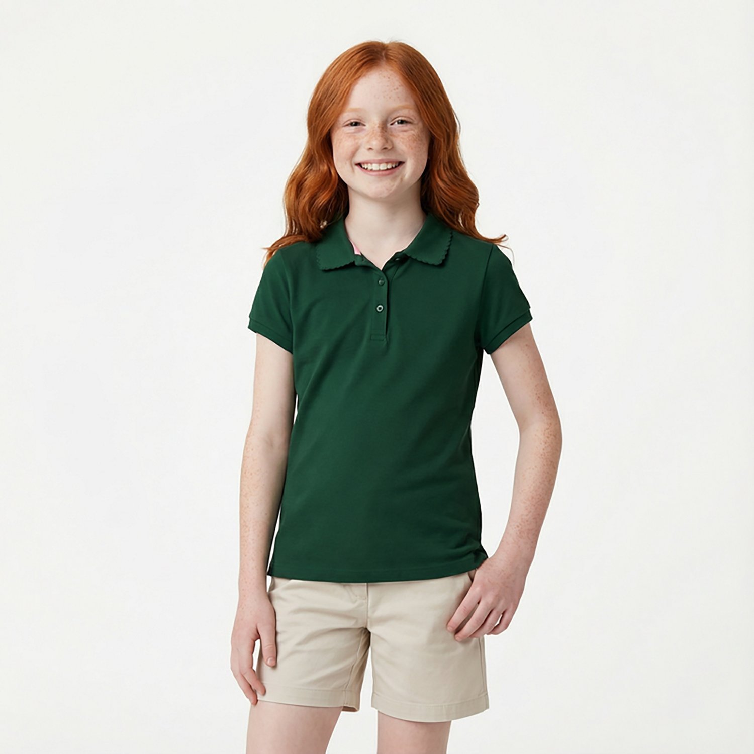 Nautica Girls' 4-6x Interlock Short Sleeve Polo - view number 2