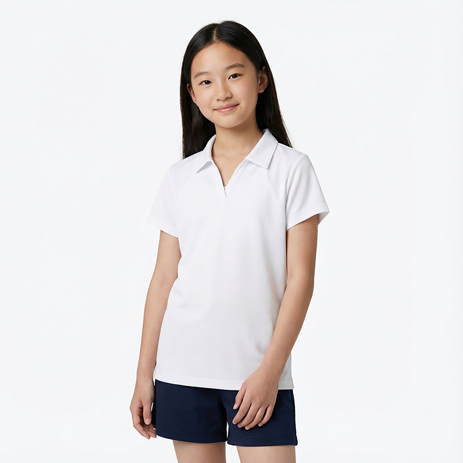 Nautica Girls' 4-6x Performance Short Sleeve Polo - view number 2