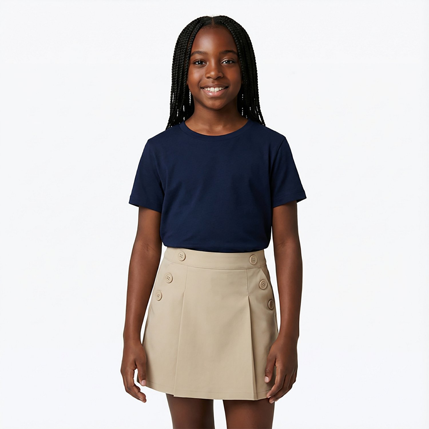 Nautica Girls' 4-6x Stretch Poplin Scooter - view number 2