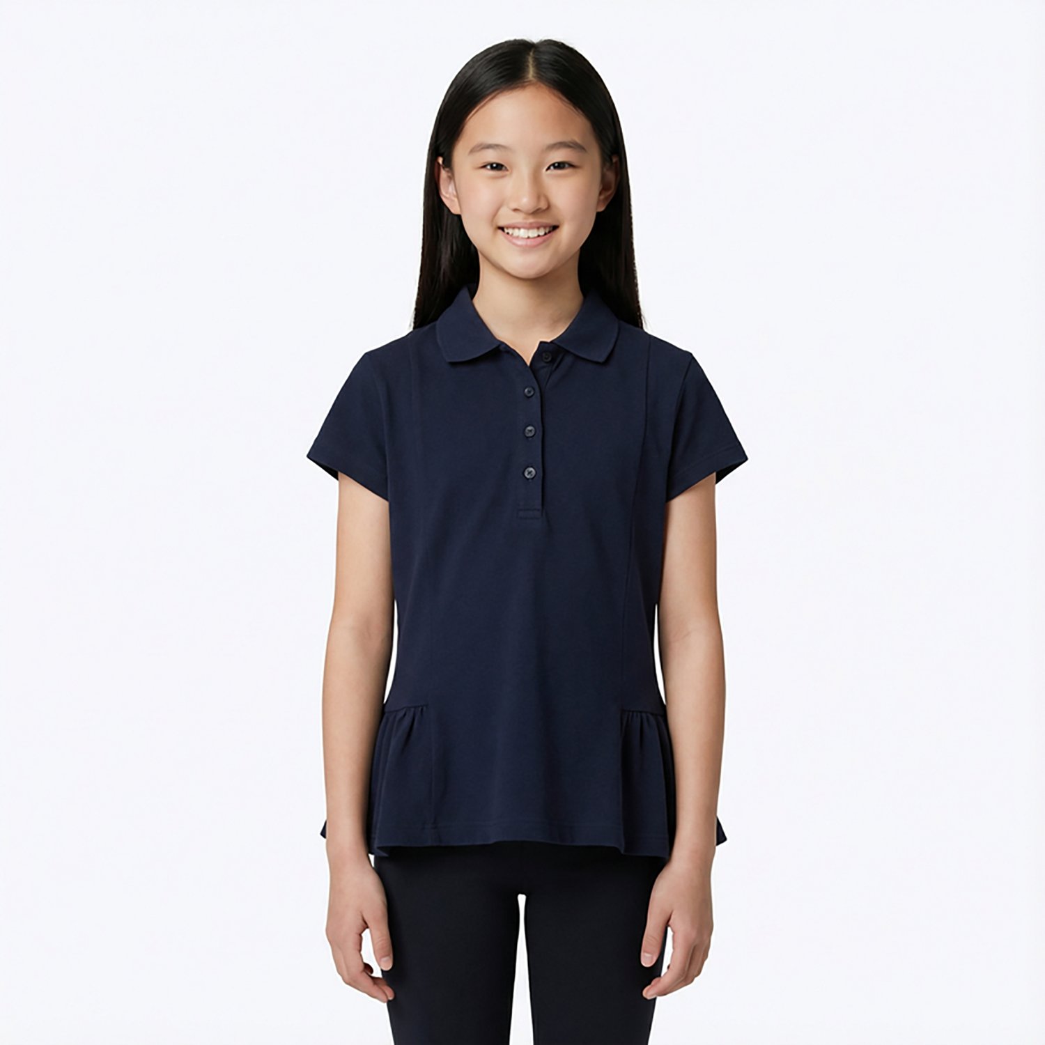 Nautica Girls' 4-6x Knit Tunic Polo - view number 2