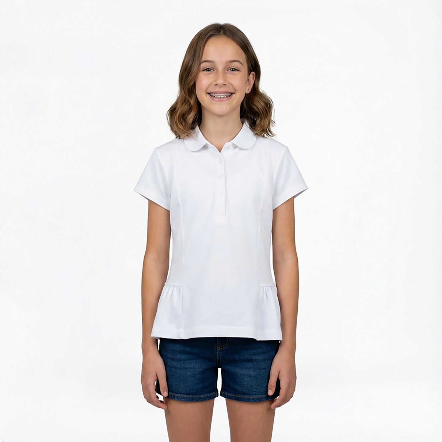 Nautica Girls' 4-6x Knit Tunic Polo - view number 2