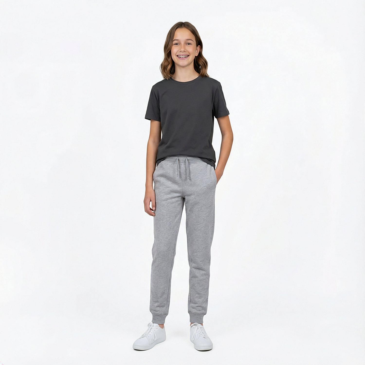 Nautica Girls' 8-20 Fleece Plus Plus Size Joggers