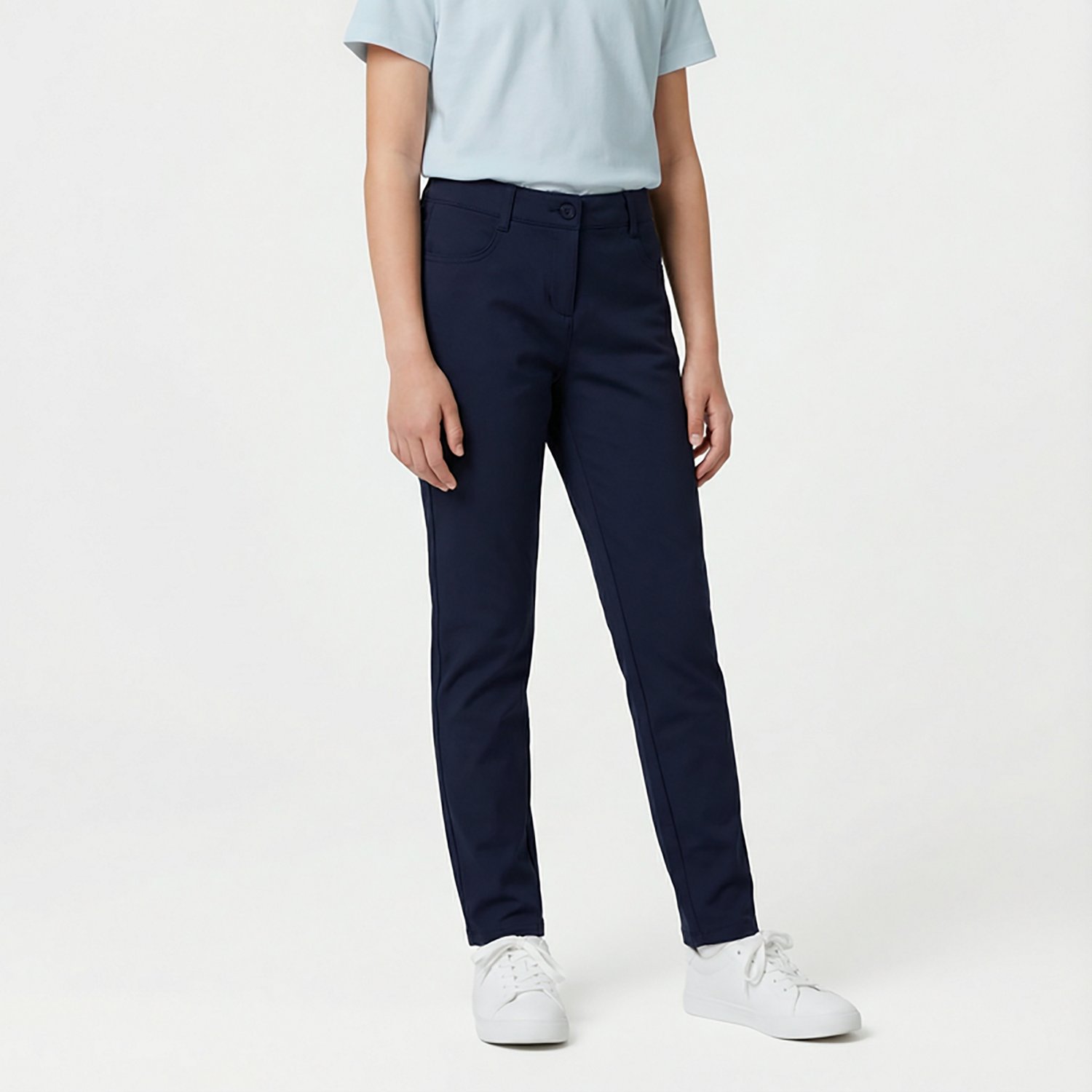 Nautica Girls' 7-16 Sateen Skinny Pants                                                                                          - view number 2