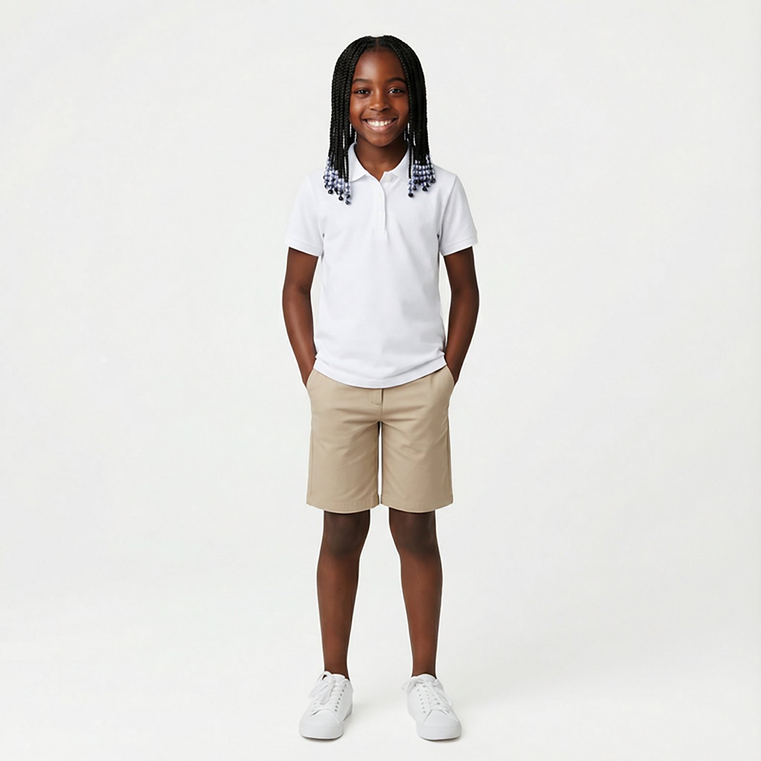 Nautica Girls' 7-16 Skinny Bermuda Shorts