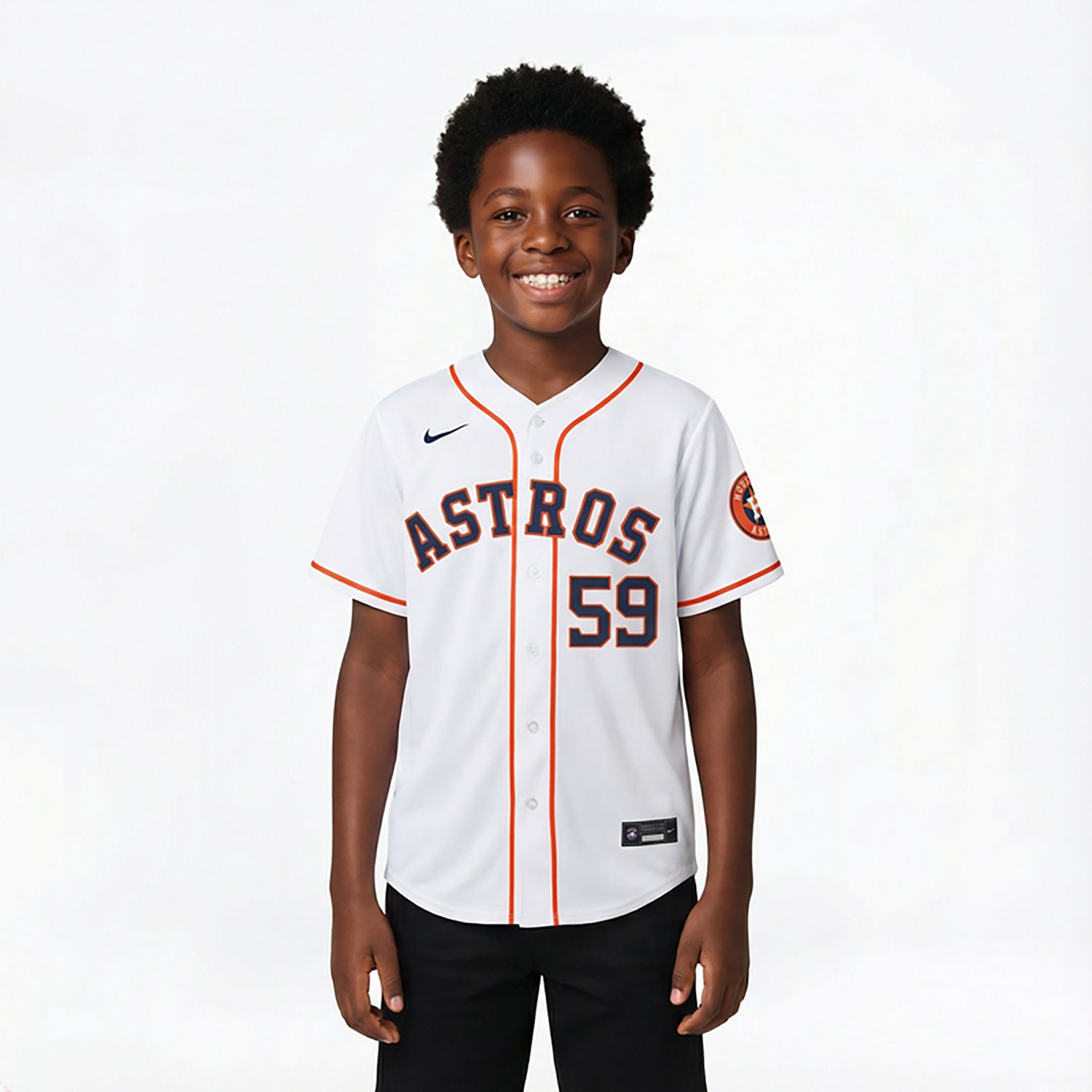 Nike Framber Valdez Houston Astros Home Limited Player Jersey - view number 2