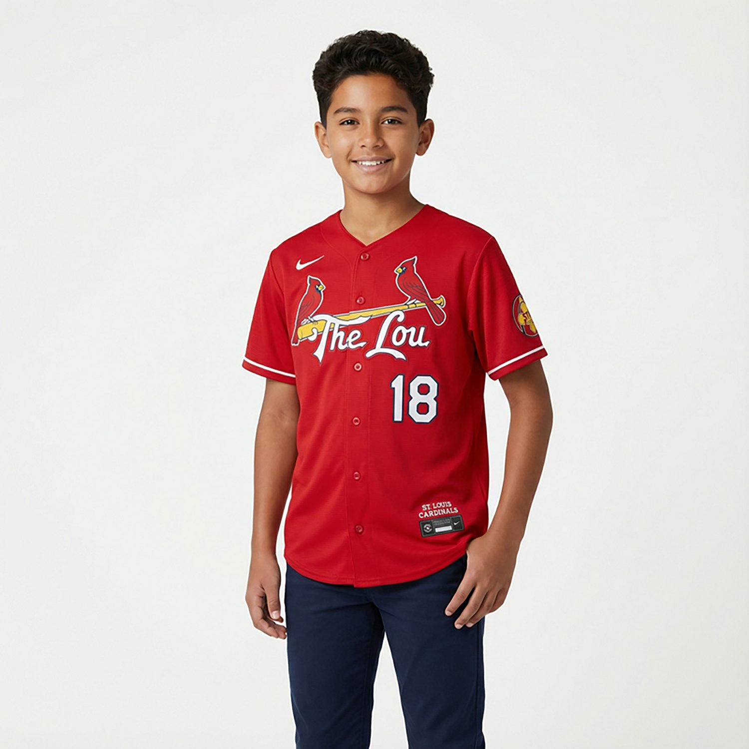 Nike Jordan Walker St Louis Cardinals 2024 City Connect Limited Player Jersey