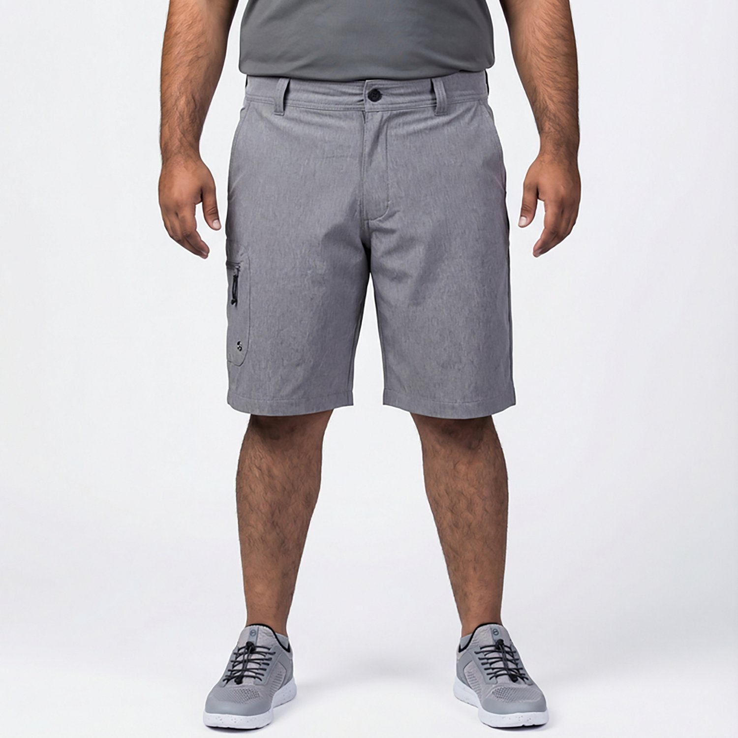 Magellan Outdoors Men's Aransas Pass Heather Hybrid Shorts 10 in - view number 2