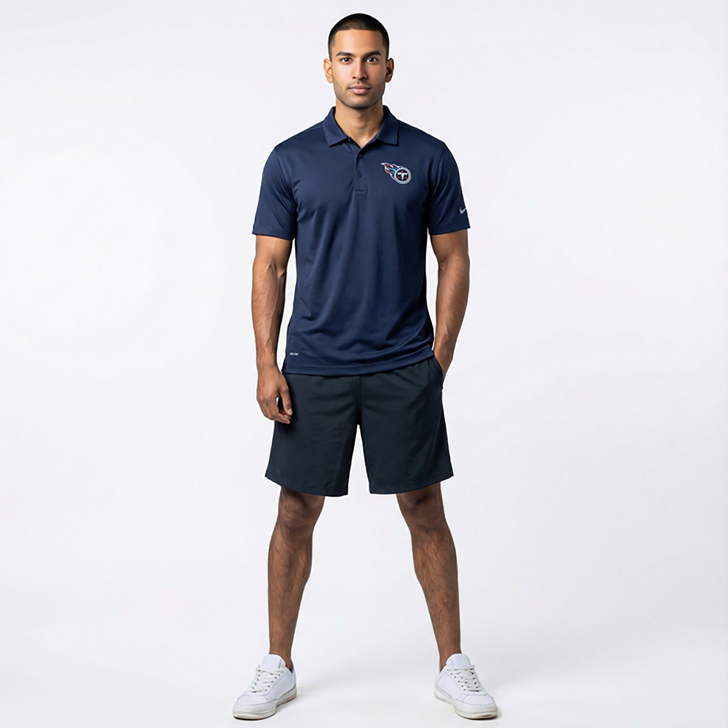 Nike Men's Titans Franchise Short Sleeve Polo