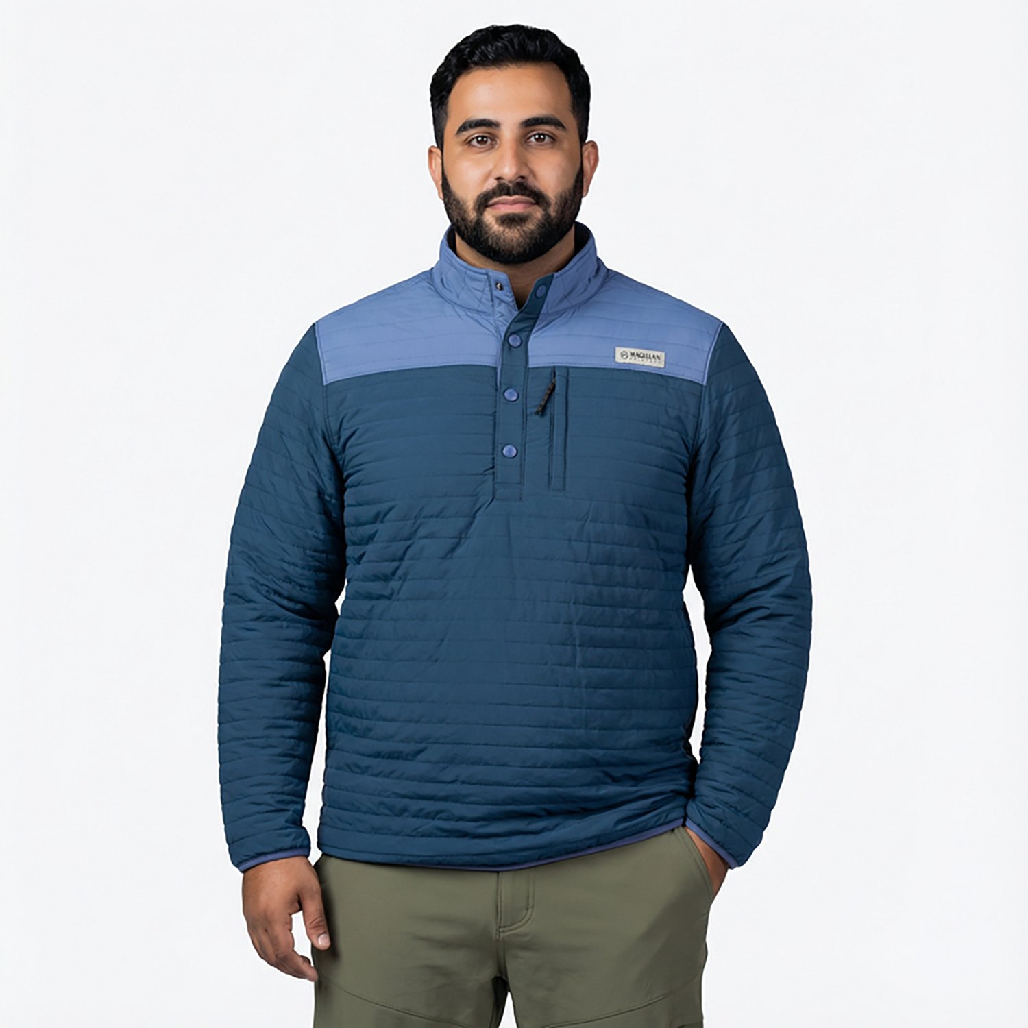 Magellan Outdoors Men's Campfire Insulated QS Top                                                                                - view number 2