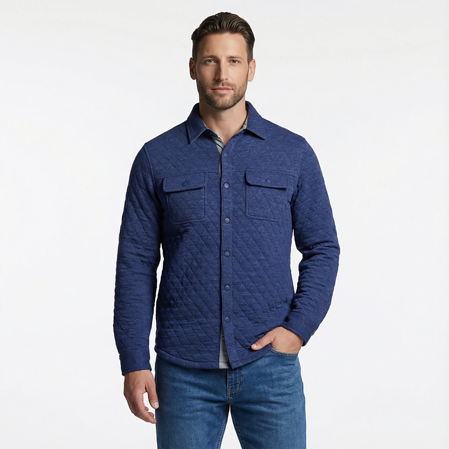 Magellan Men's Campfire Quilted Long Sleeve T-shirt - view number 2