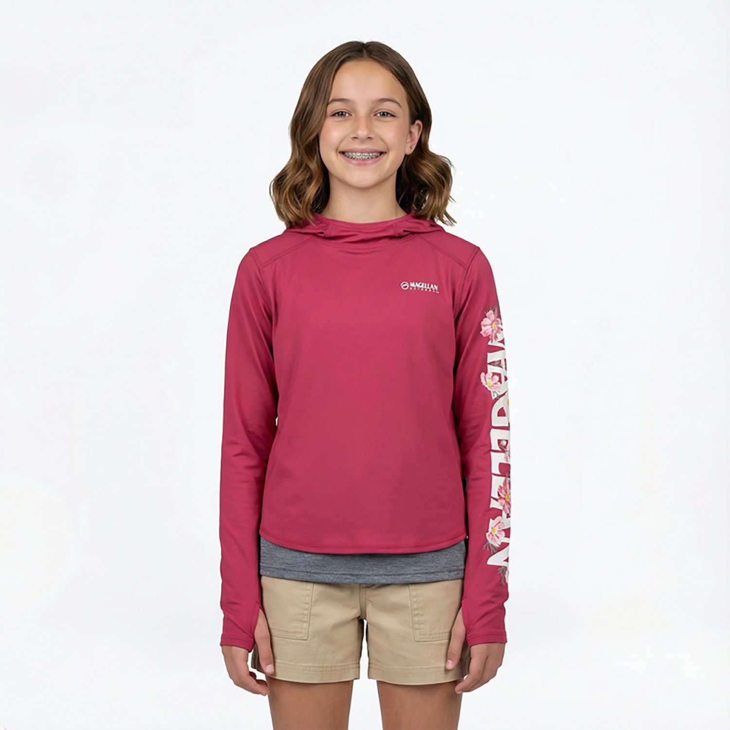 Magellan Girls' Casting Crew Hoodie - view number 2