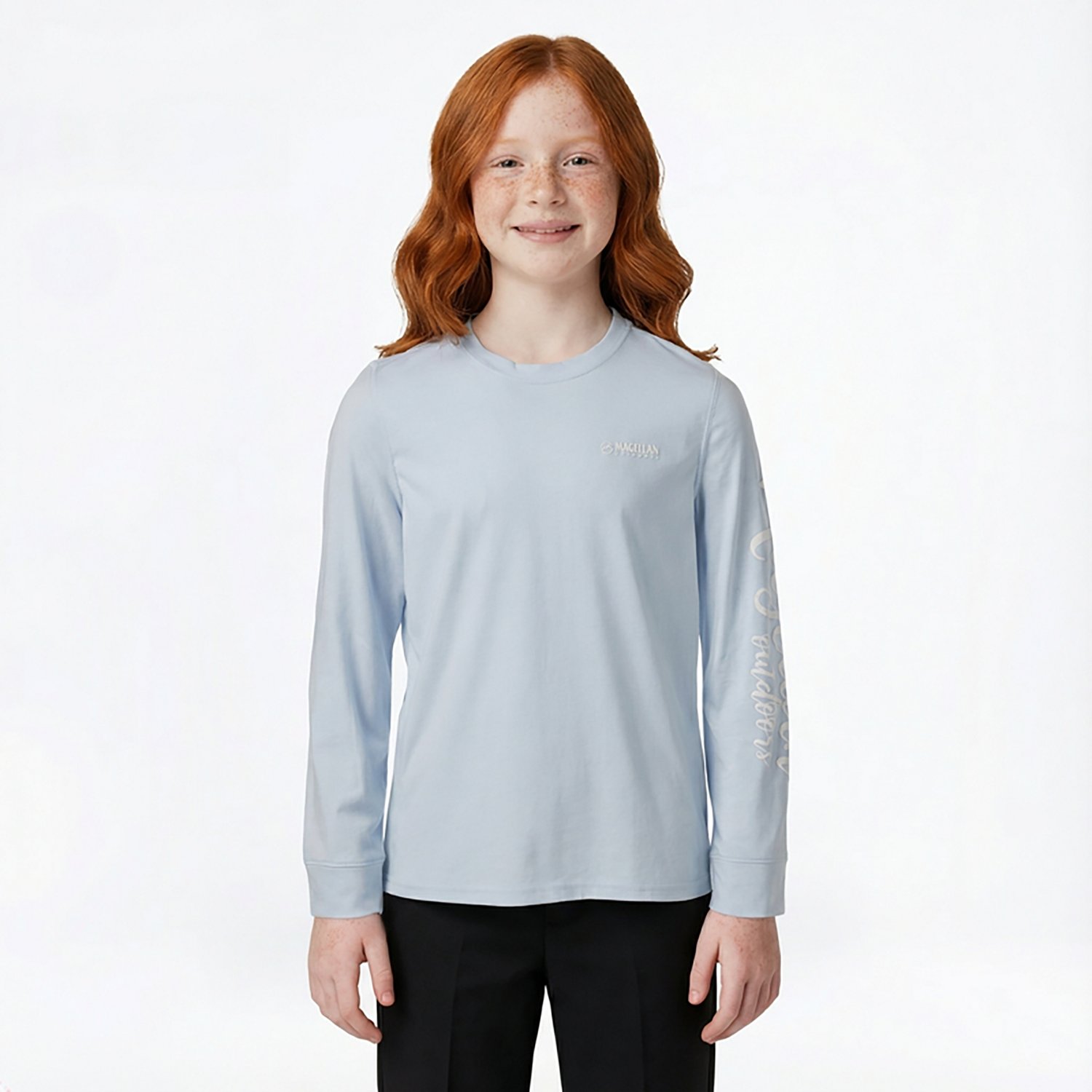 Magellan Outdoors Girls' Grotto Falls Long Sleeve T-shirt                                                                        - view number 2