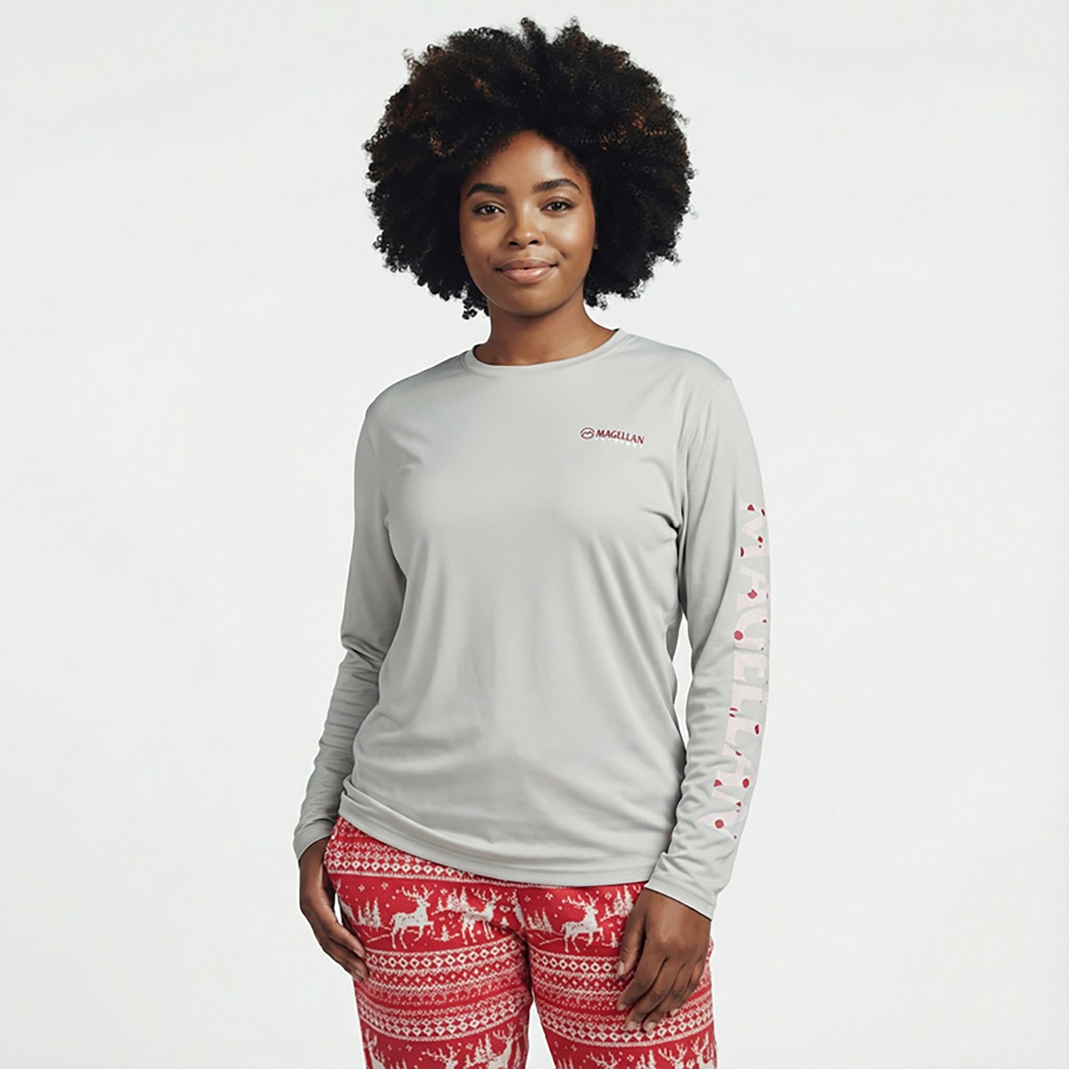 Magellan Outdoors Women's Caddo Lake Logo Long Sleeve T-Shirt - view number 2