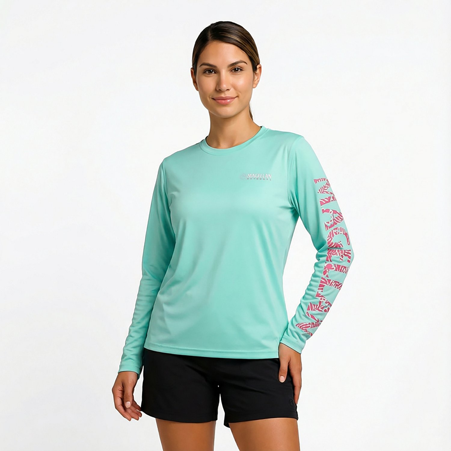 Magellan Outdoors Women's Caddo Lake Logo Long Sleeve T-Shirt - view number 7