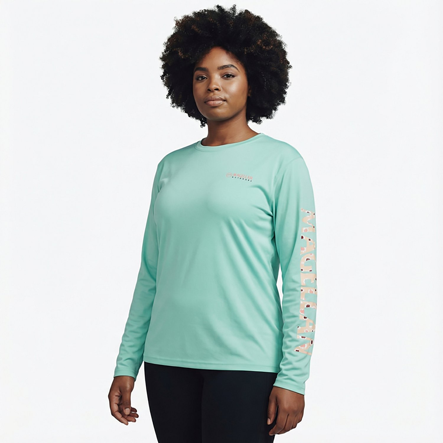 Magellan Women's Caddo Lake Logo Long Sleeve T-shirt                                                                             - view number 2