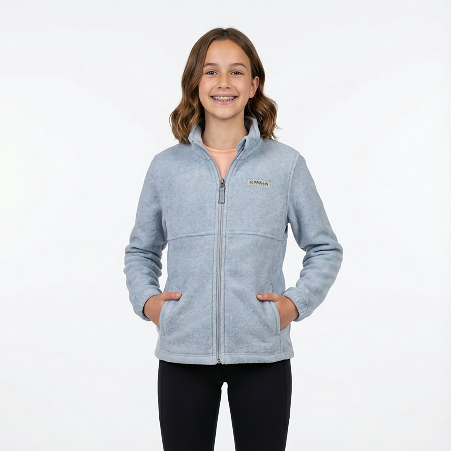 Magellan Outdoors Girls' Arctic Fleece Jacket - view number 2