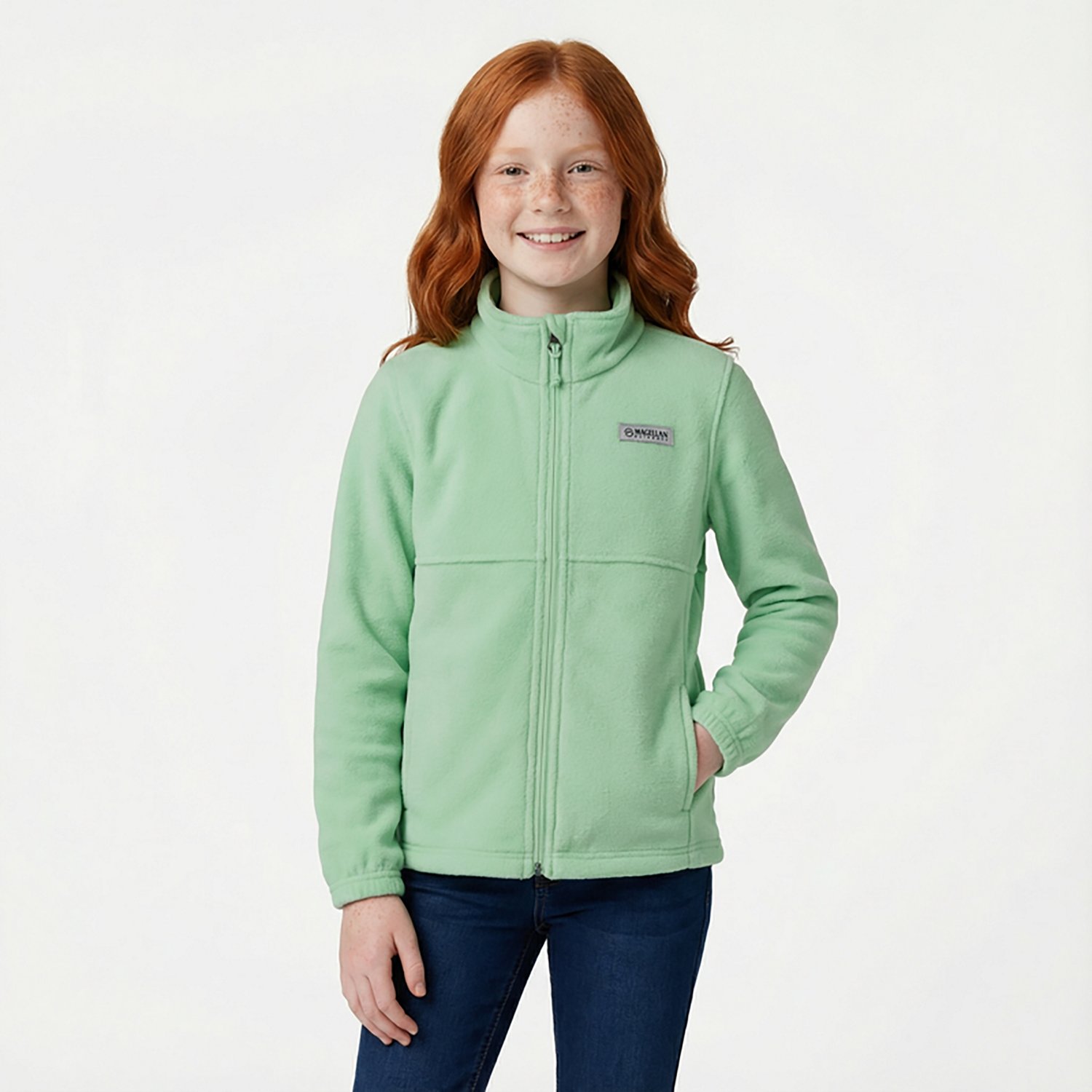 Magellan Outdoors Girls' Arctic Fleece Jacket - view number 2