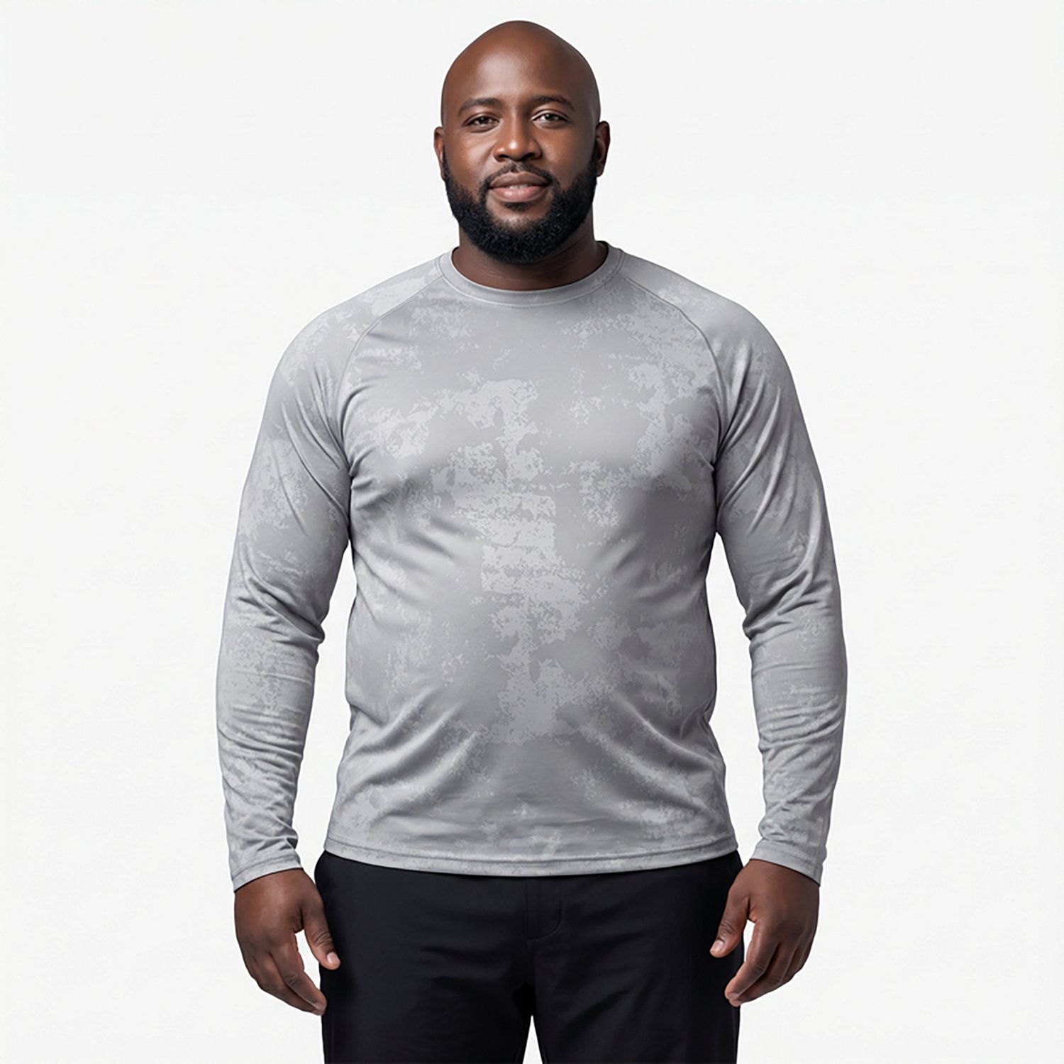 BCG Men's Jacquard Long Sleeve Tee                                                                                               - view number 2