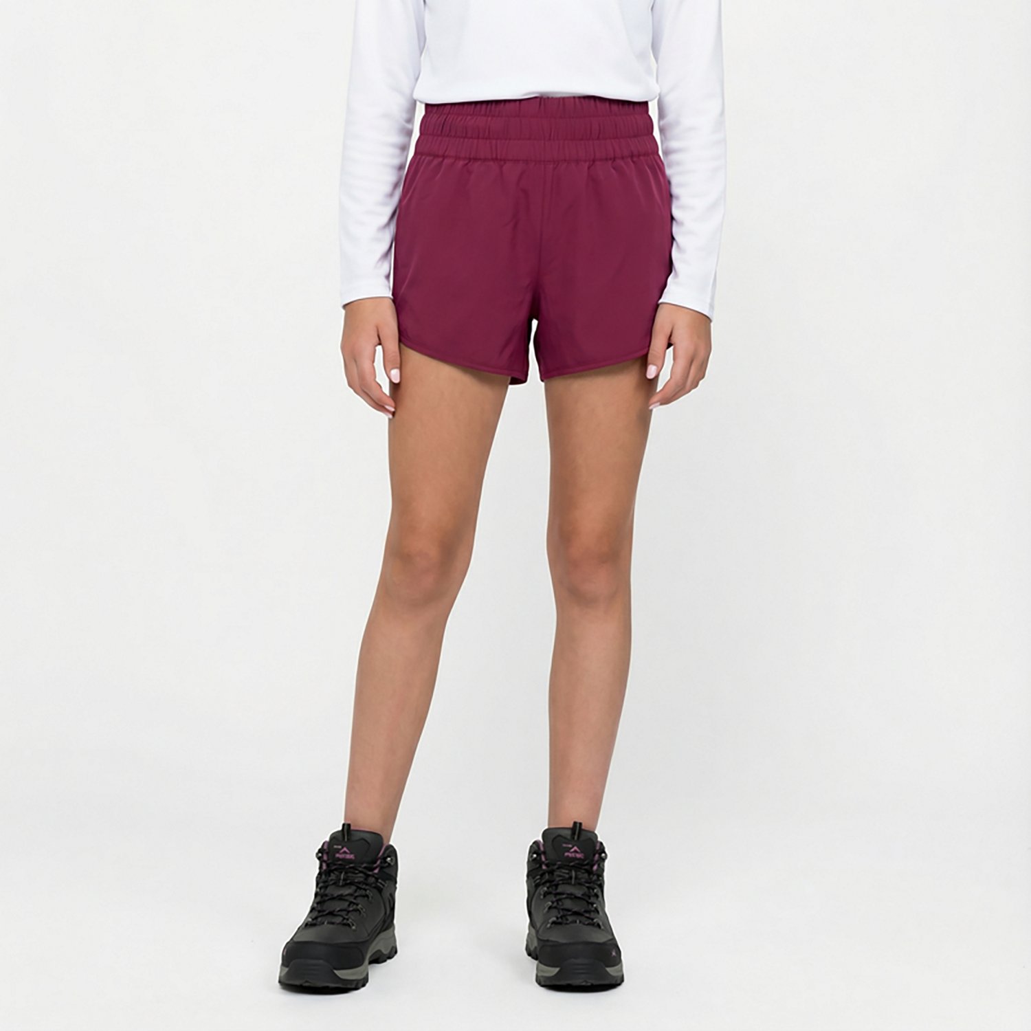 BCG Girls' Run Race High Rise Short - view number 2