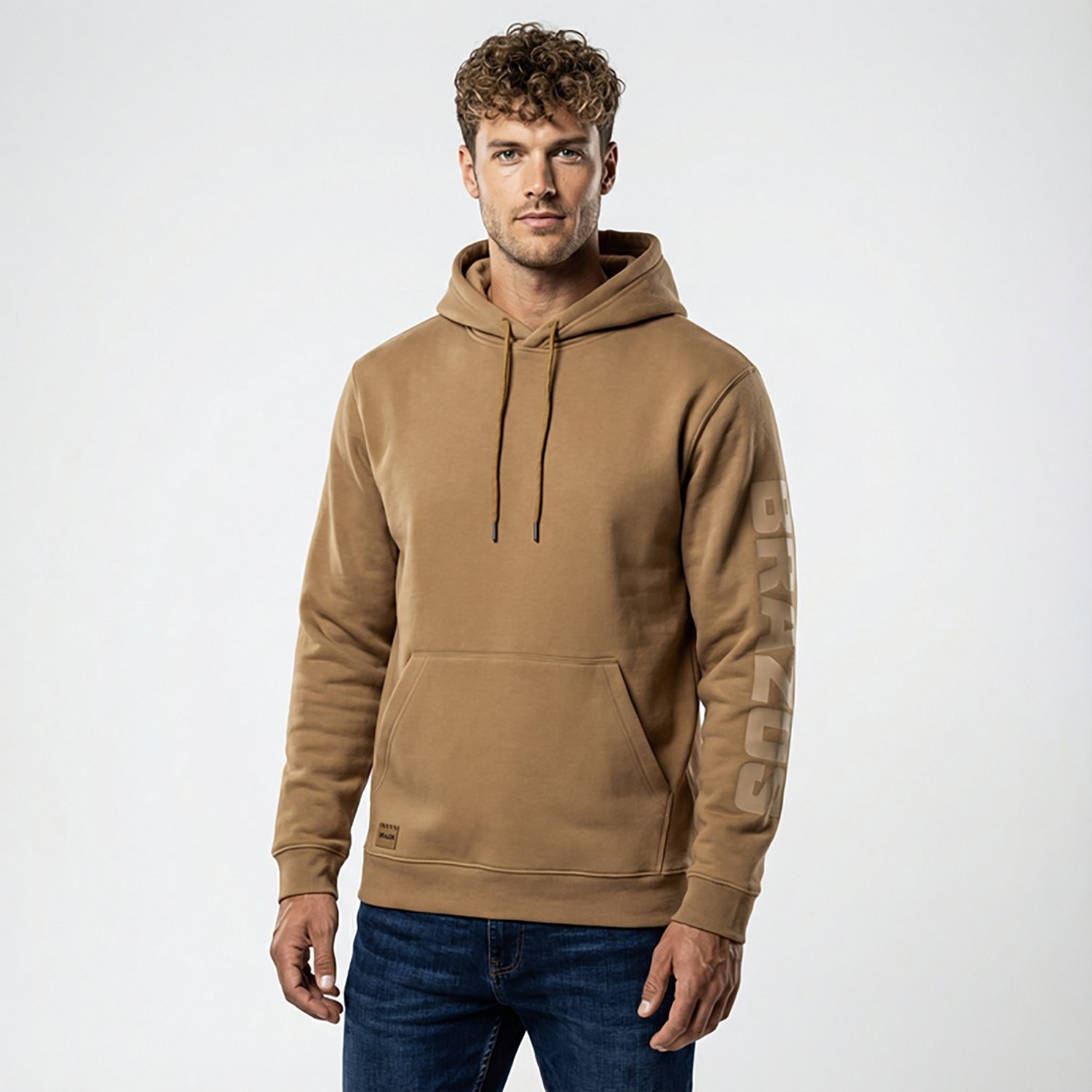 Brazos Men's Blacksmith Heavyweight Fleece Hoodie - view number 2